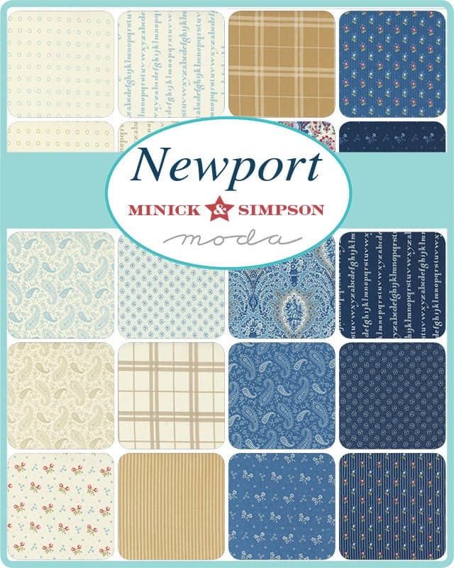 Newport by Minick & Simpson for Moda Fabrics Jelly Roll 14930JR - image 3