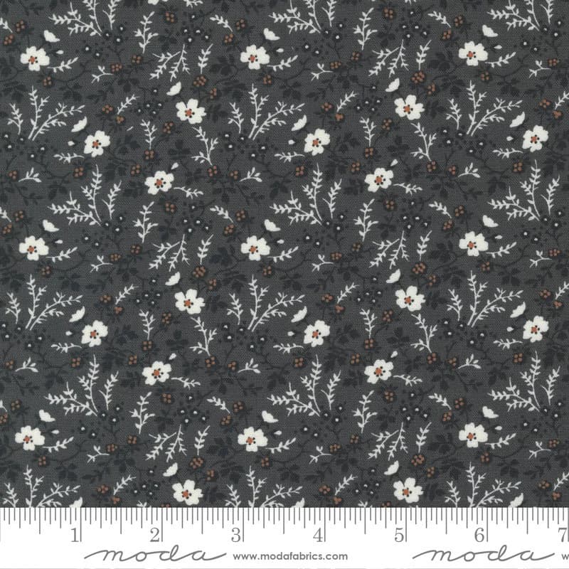 Rustic Gatherings by Primitive Gatherings for Moda Fabrics 49201-15 Charcoal(HOL)(E-3,TOP) - image 3