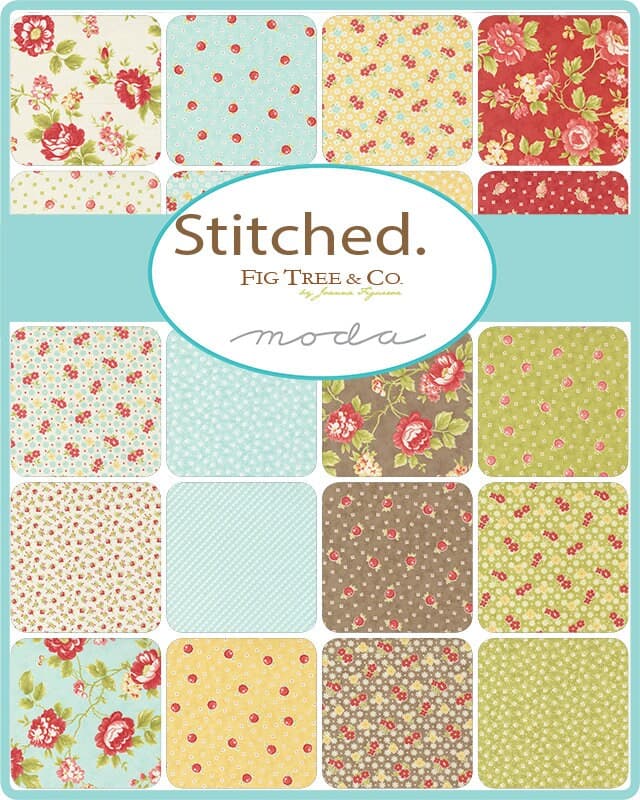 Stitched by Fig Tree & Co for Moda Fabrics 20432-11 Vanilla - image 4