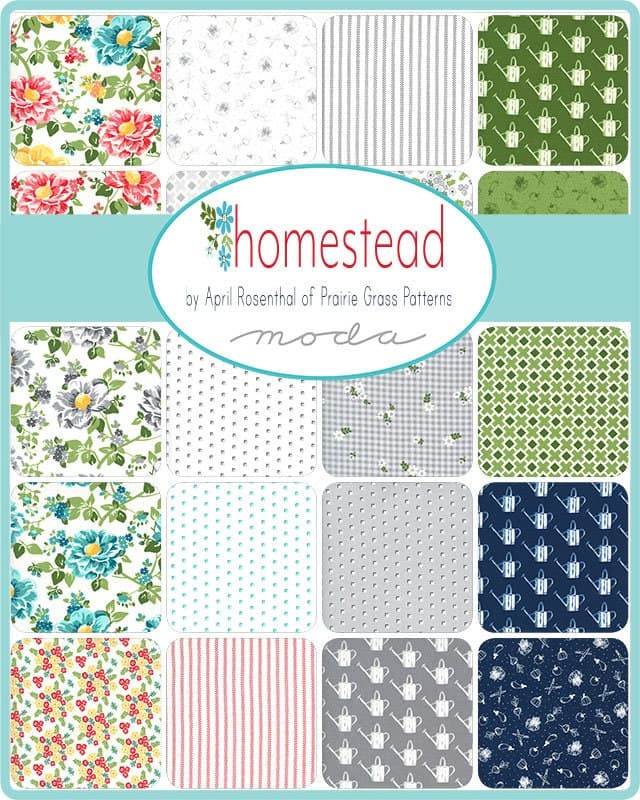Homestead by April Rosenthal of Prairie Grass Patterns for Moda, Item number 24090LC Layer Cake - image 3