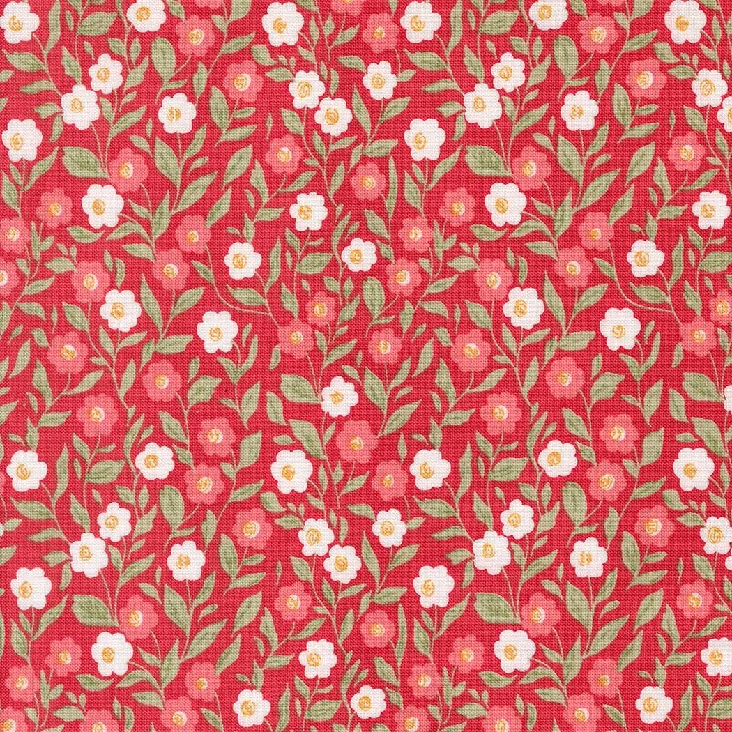 Love Blooms by Lella Boutique for Moda Fabrics, Item number 5221-12 Rose (B-3)