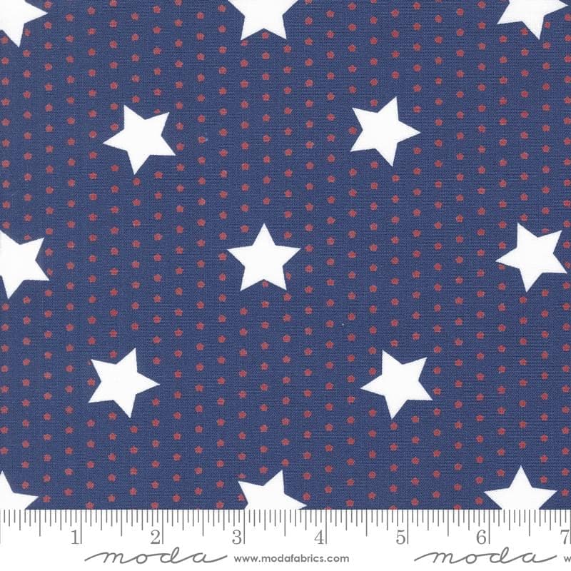 Star Spangled  by April Rosenthal for Moda Fabrics, Item number 24171-14 Twilight - image 3