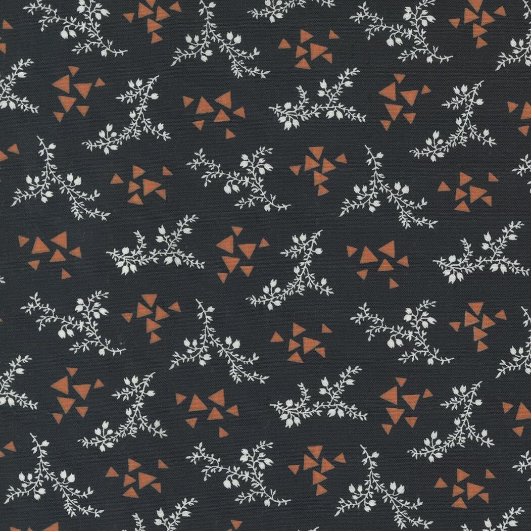 Rustic Gatherings by Primitive Gatherings for Moda Fabrics 49202-14 Black Dirt