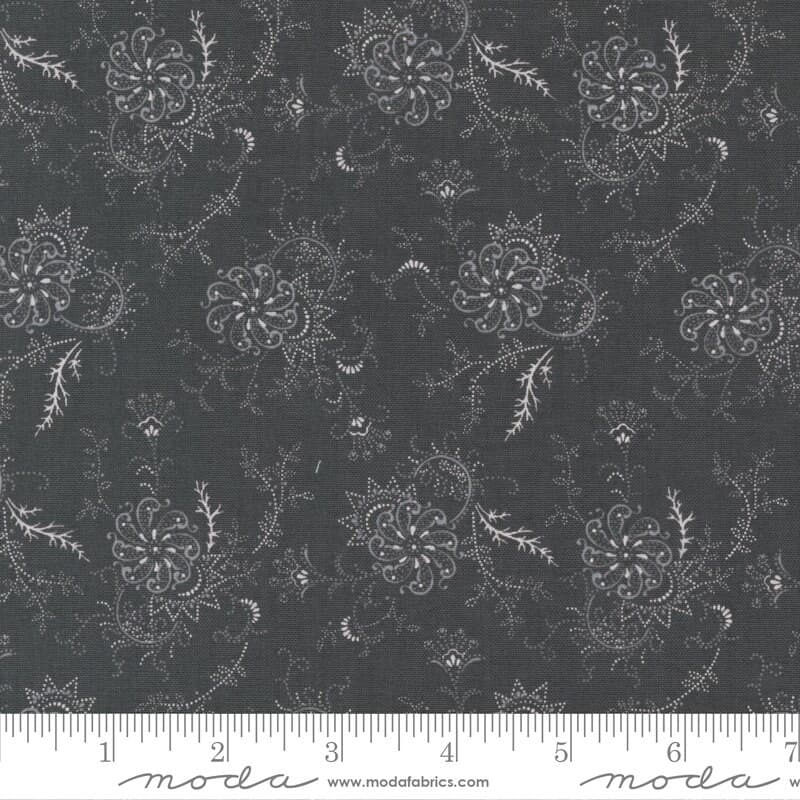 Rustic Gatherings by Primitive Gatherings for Moda Fabrics 49200-15 Charcoal - image 3
