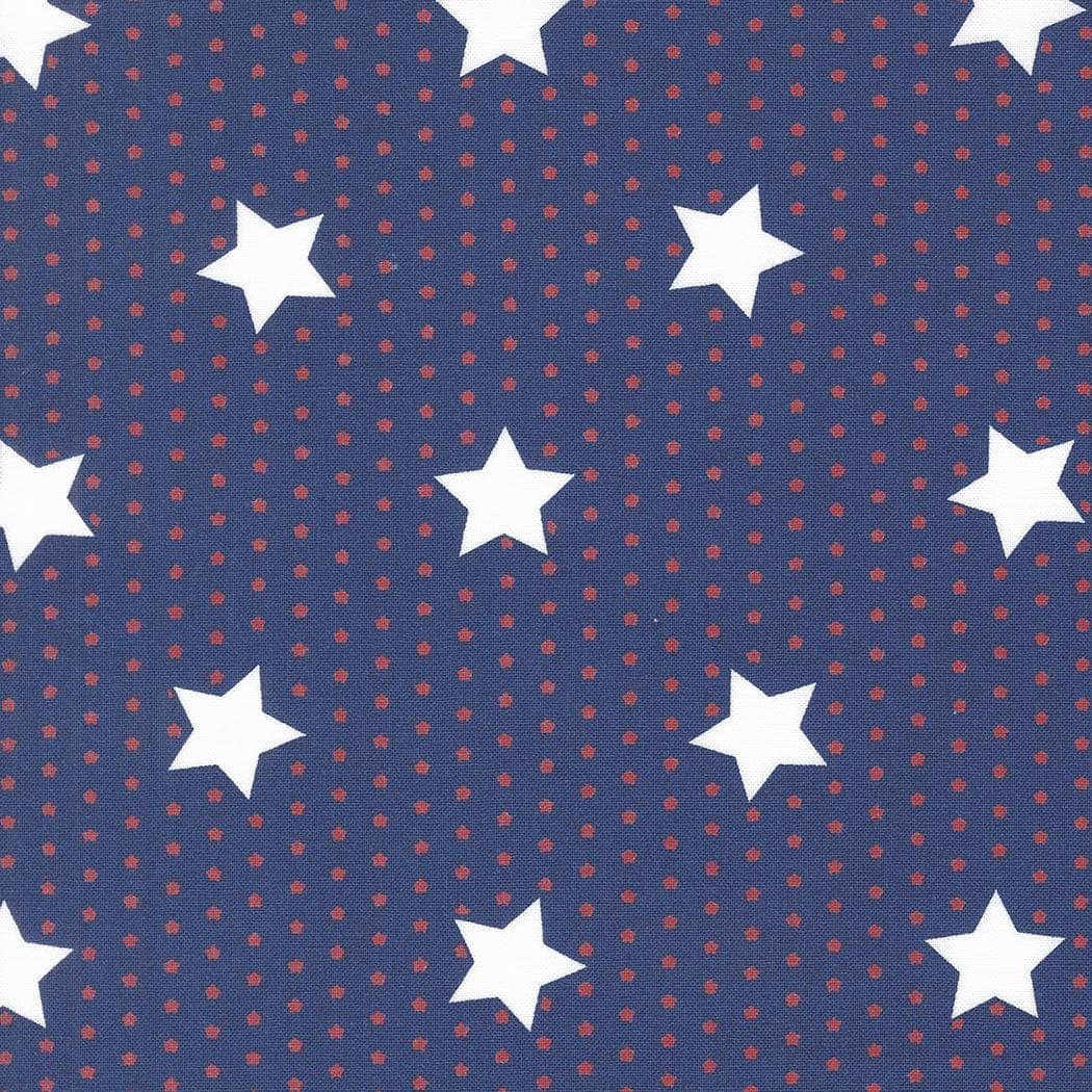 Star Spangled  by April Rosenthal for Moda Fabrics, Item number 24171-14 Twilight