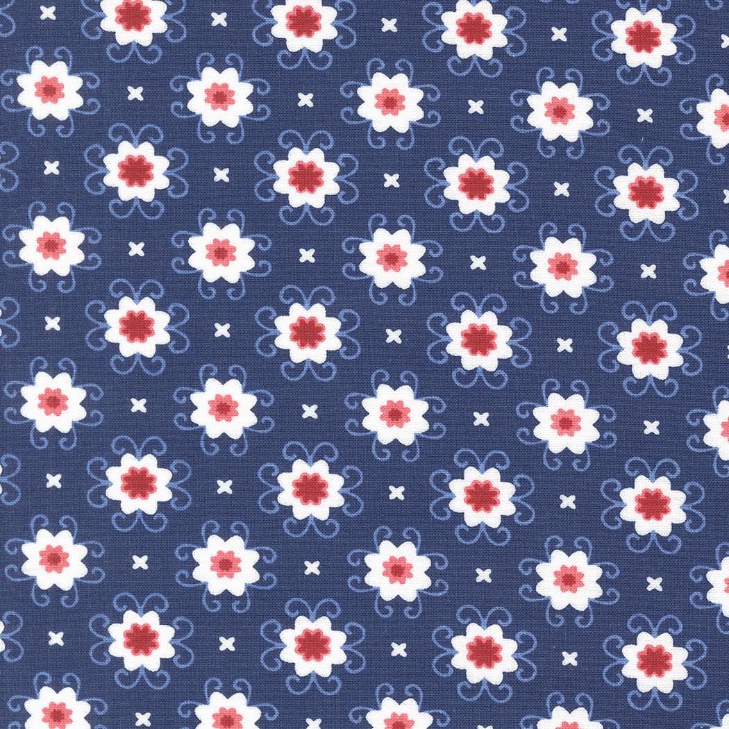 Star Spangled  by April Rosenthal for Moda Fabrics, Item number 24173-13 Twilight