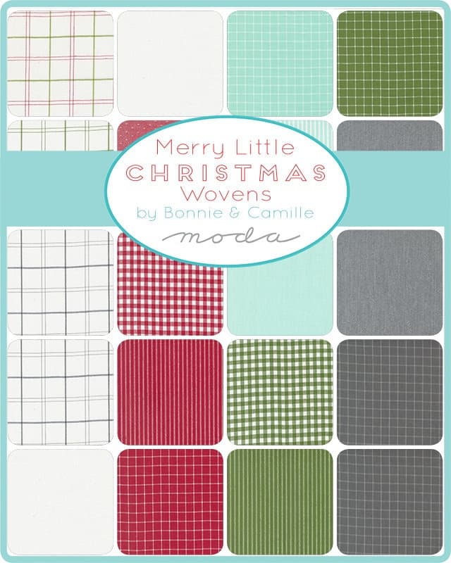 Merry Little Christmas Wovens by Bonnie & Camille for Moda Fabrics Layer Cake 55249LC - image 3