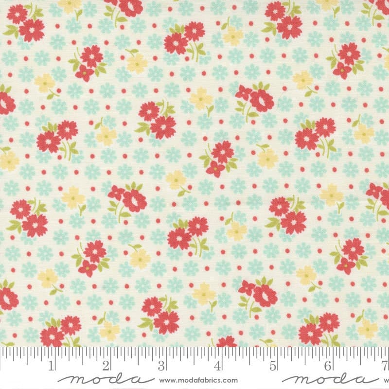 Stitched by Fig Tree & Co for Moda Fabrics 20432-11 Vanilla - image 3