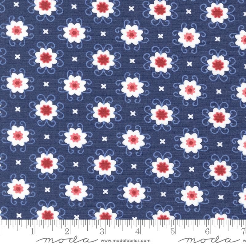 Star Spangled by April Rosenthal for Moda Fabrics, Item number 24173-13 Twilight - image 3
