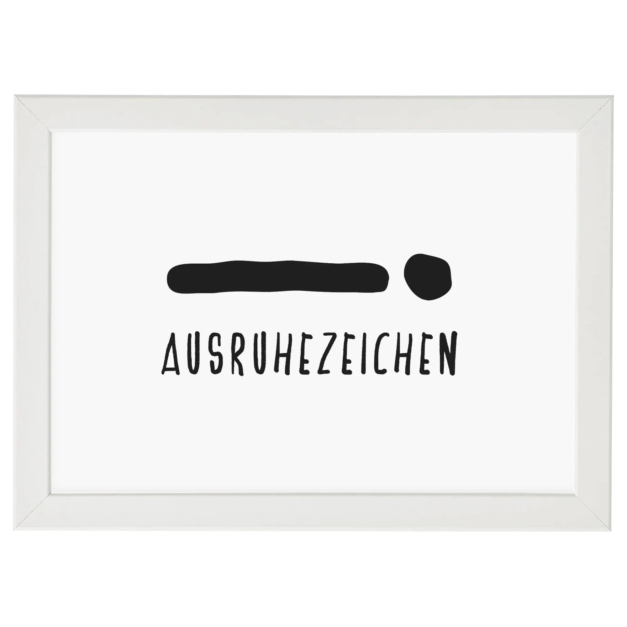 Ausruhezeichen Bild Poster Wandbild Geschenkidee Deko Din A4 Kreativ - image 4