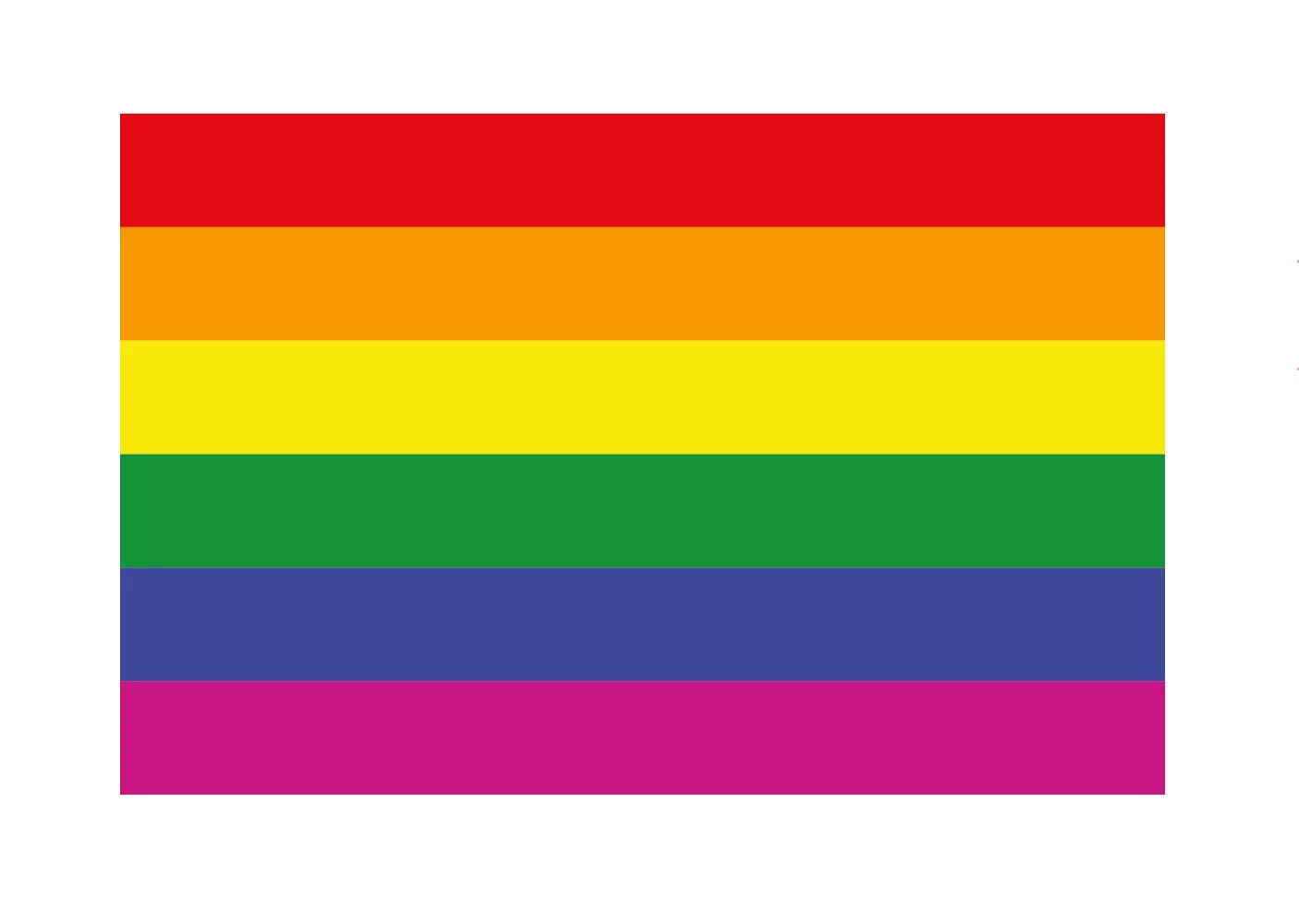 Premium Aufkleber Regenbogen Rainbow Gay Pride Flagge Sticker LGBTQ Flag Autoaufkleber Camper Vespa Motorrad Waschanlagenfest UV-beständig