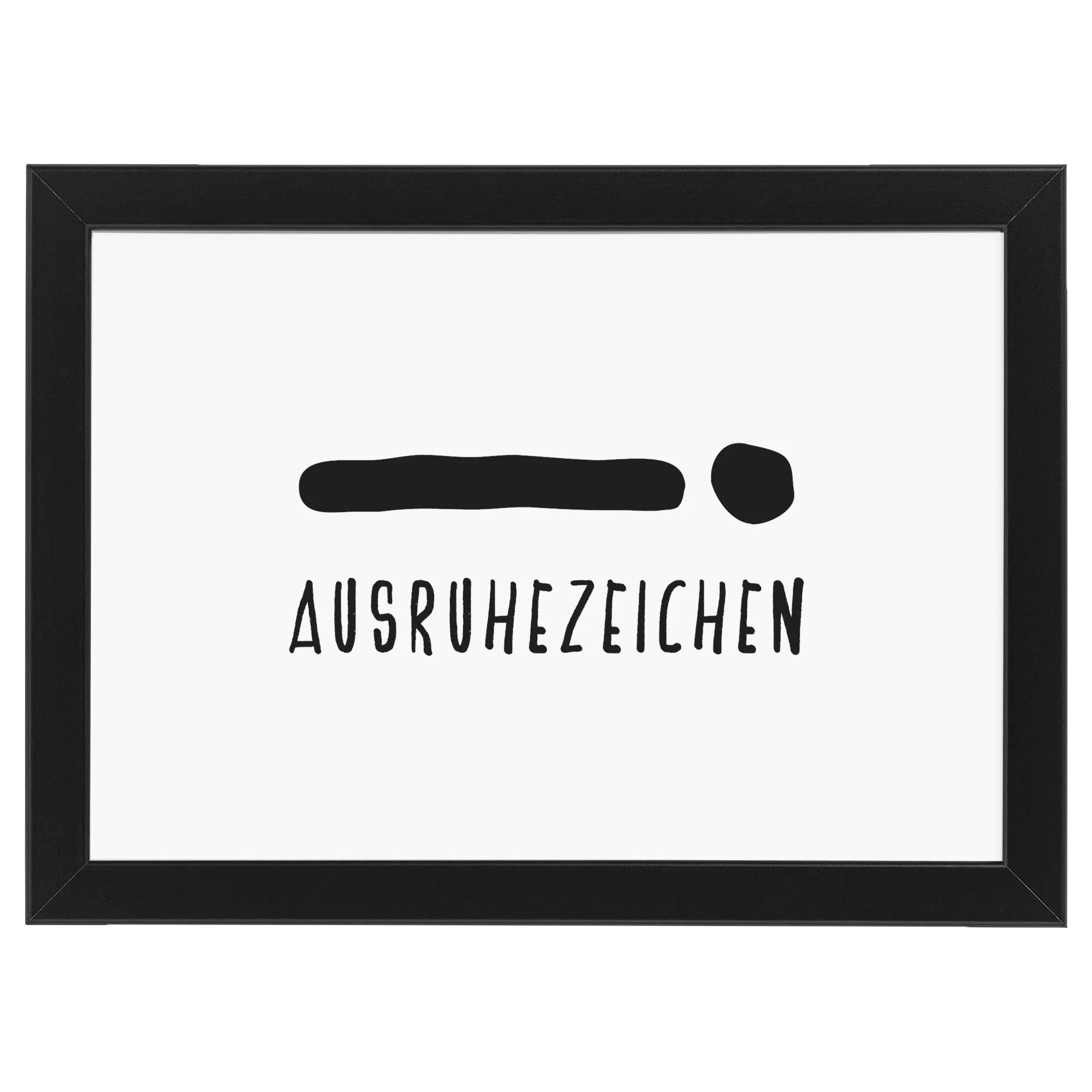 Ausruhezeichen Bild Poster Wandbild Geschenkidee Deko Din A4 Kreativ - image 3