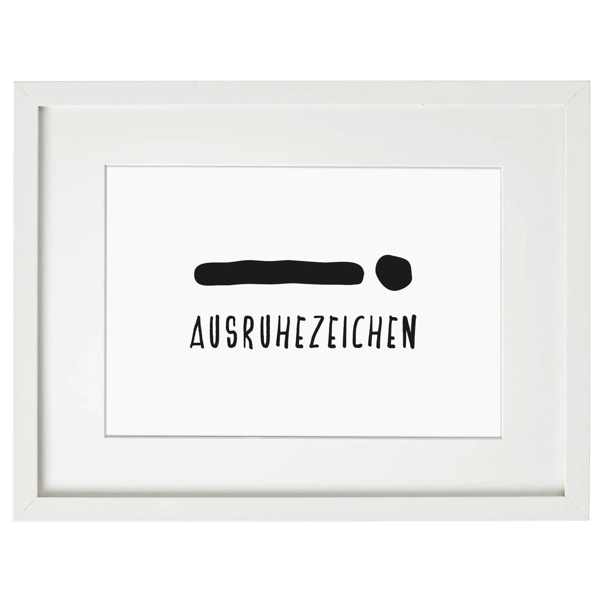 Ausruhezeichen Bild Poster Wandbild Geschenkidee Deko Din A4 Kreativ - image 5