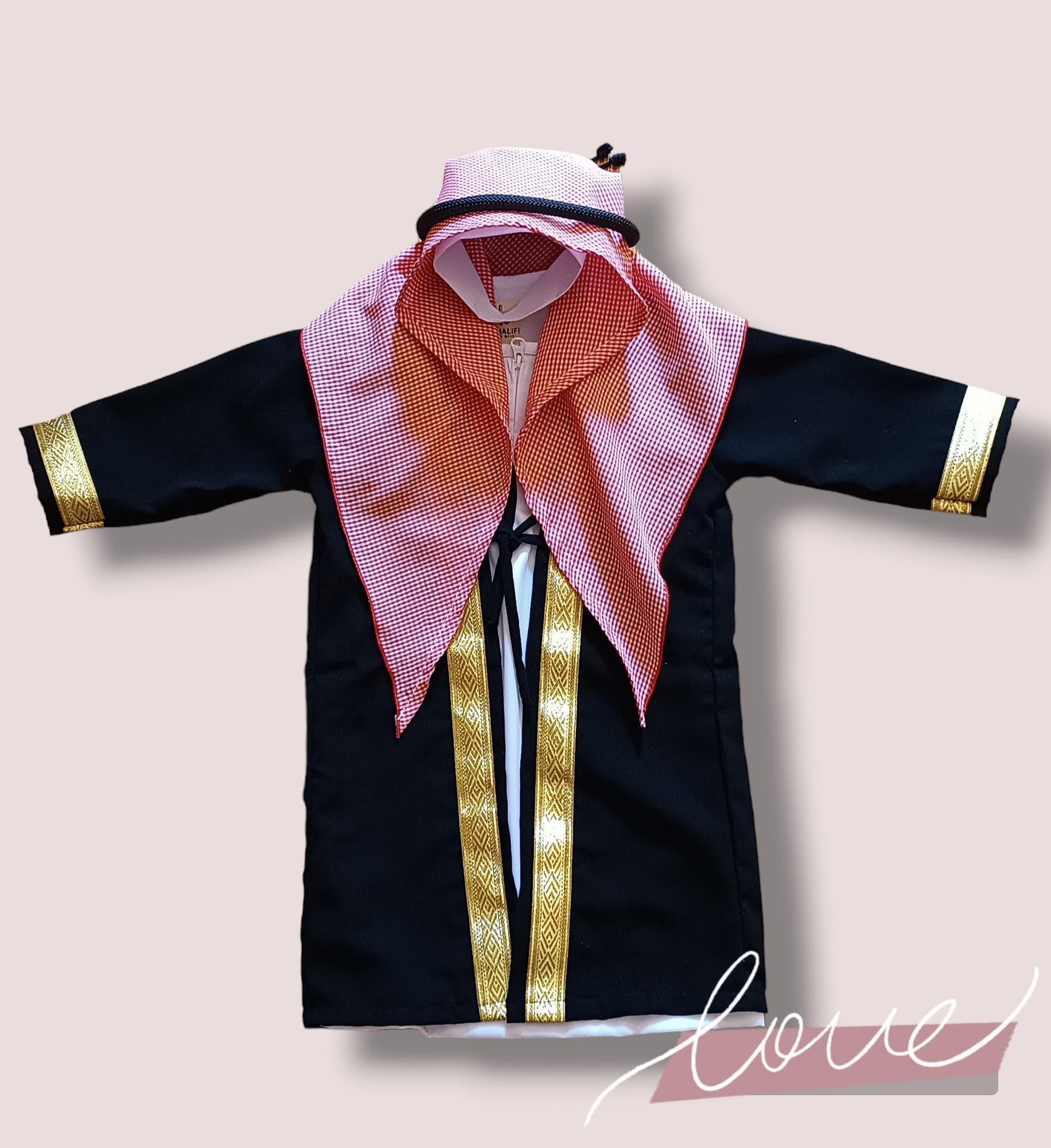 Baby abaya, baby thobe arabic syeikh, arabic luxury sets, baby prayer clothes syeikh, baby thobe - image 5