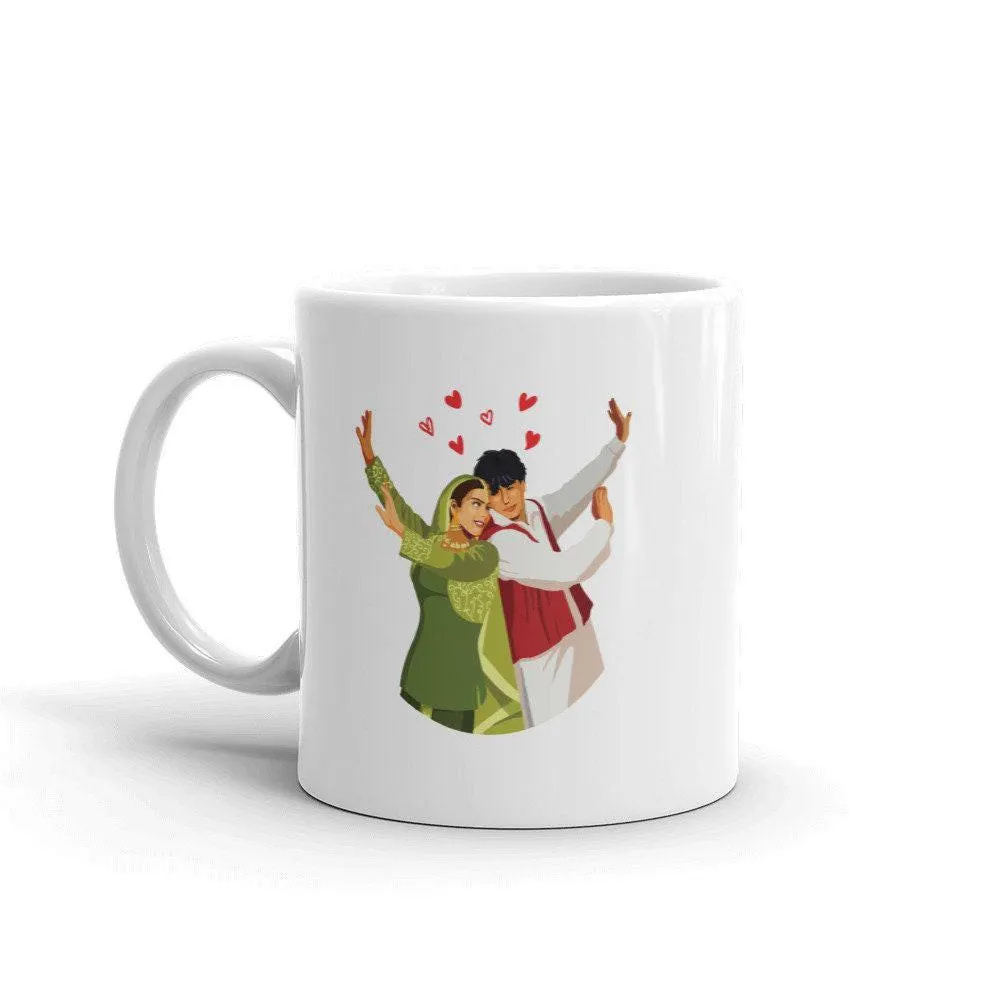 DDLJ Mug, Shah Rukh Khan Kajol, Bollywood Mug, Desi Mugs, Indian Couple Gift, Bollywood Gift, Gift for Girlfriend, Hindi Movie, 11oz Cup - image 5