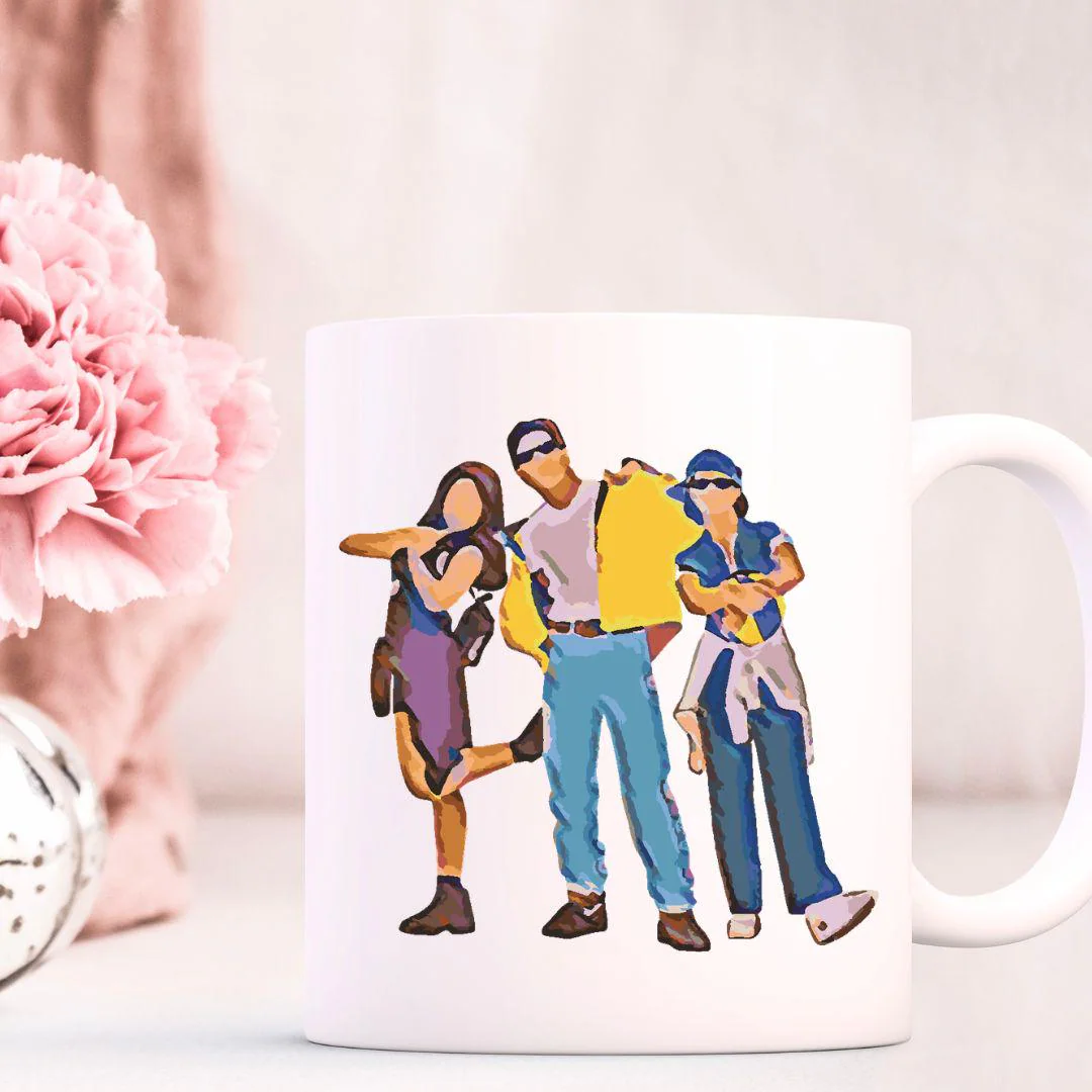 Kuch Kuch Hota Hai Mug, KKHH Shah Rukh Khan Kajol, Bollywood Mug, Desi Mugs, Gift for Best Friend, Indian Gifts, Hindi Movie, 11oz Cup