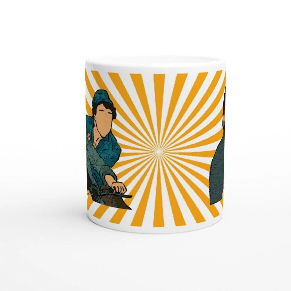 SHOLAY Mug Retro Bollywood Unique Gift for Desi Parents Grandparents Vintage Bollywood Brown Parents