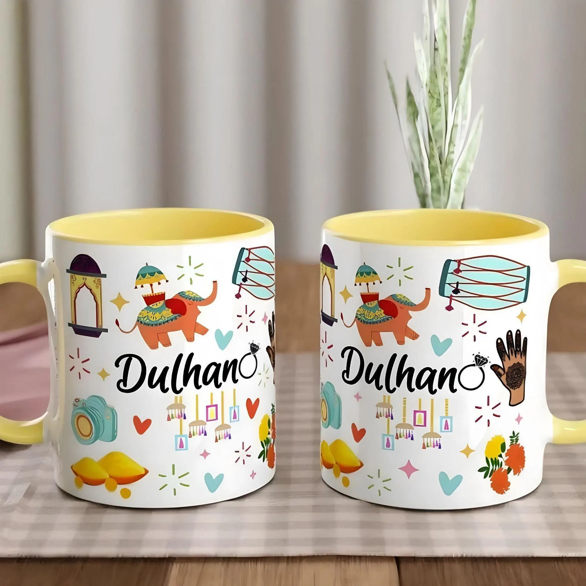 Vibrant Dulhan-Themed Wedding Mug"
"Colorful South Asian Bride Mug"
"Punjabi Indian Pakistani Bridal Mug"
"Cultural Wedding Celebration Cup"
"Ethnic Tradition Tea Mug"