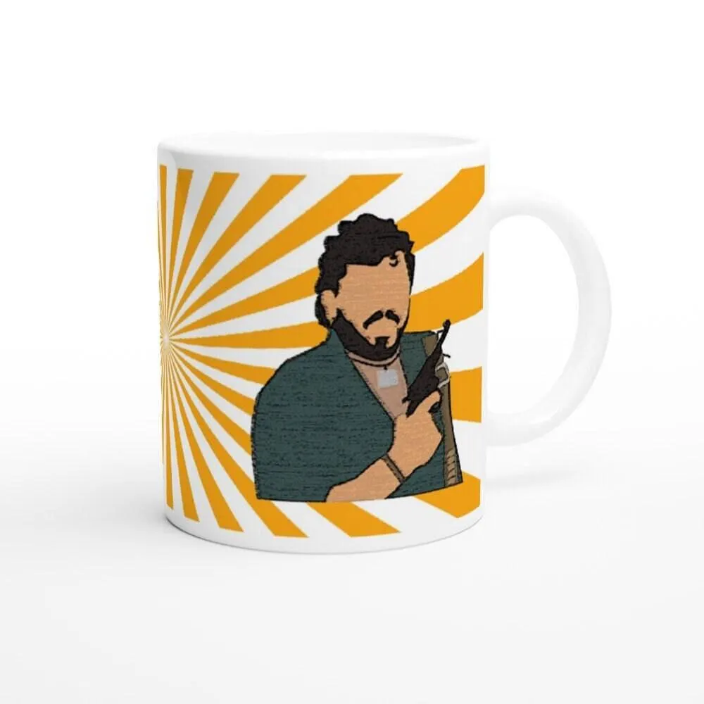 SHOLAY Mug Retro Bollywood Unique Gift for Desi Parents Grandparents Vintage Bollywood Brown Parents