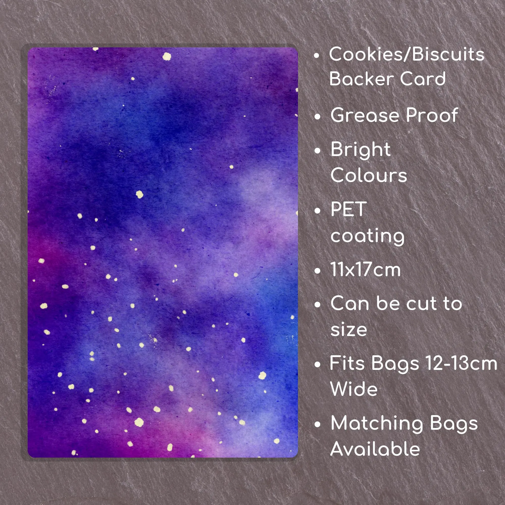 Halloween Cookie Card: Greaseproof Biscuit Backing (110x170mm) - image 4