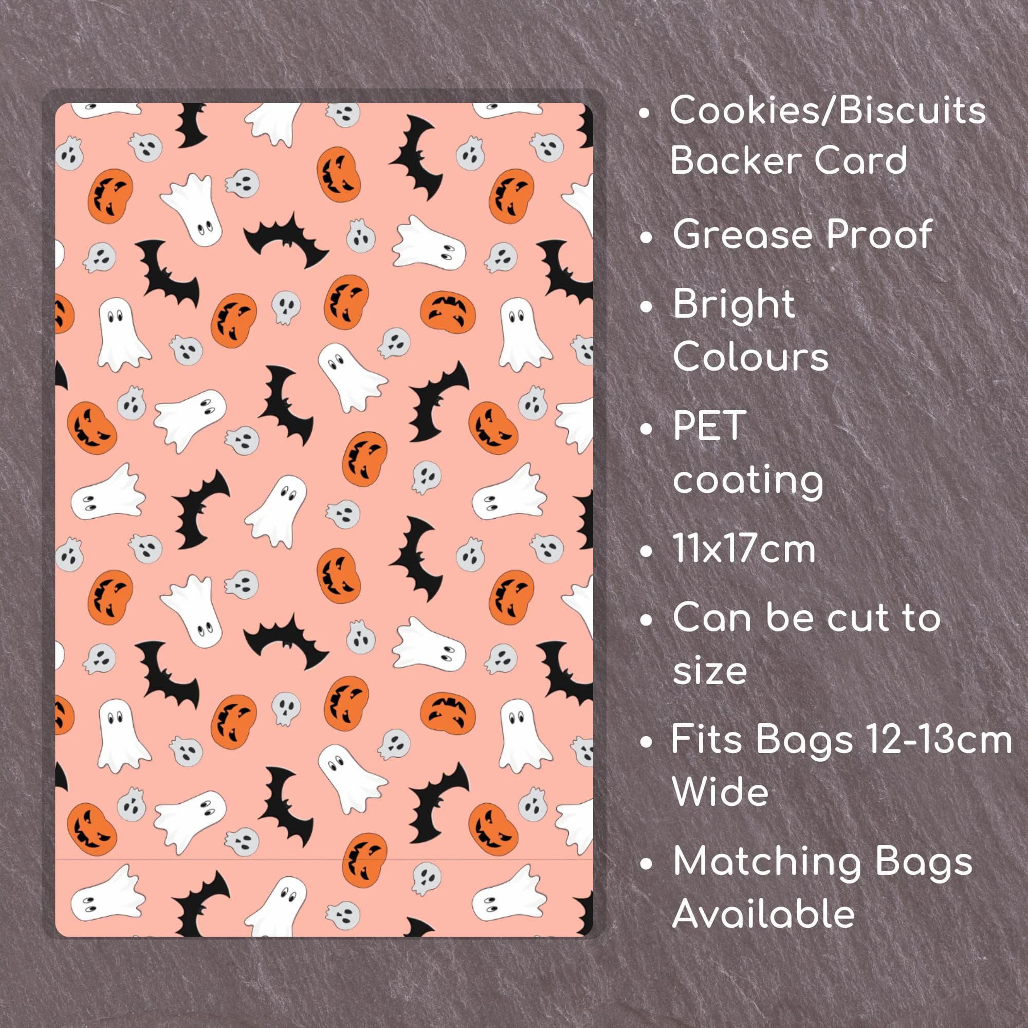 Halloween Cookie Card: Greaseproof Biscuit Backing (110x170mm) - image 3