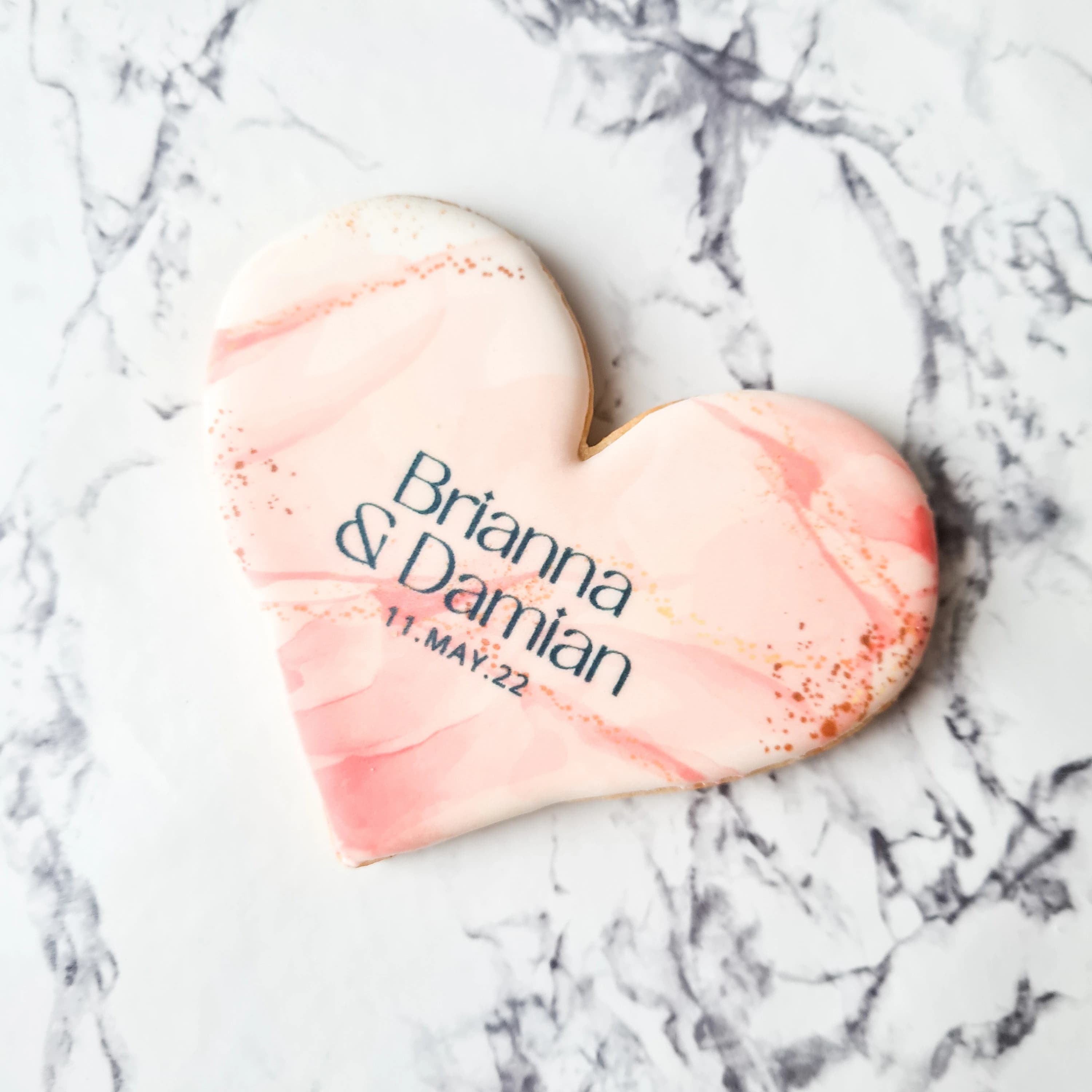 Personalised Wedding Biscuits Favours, Dessert Table, Edible Wedding Decor
