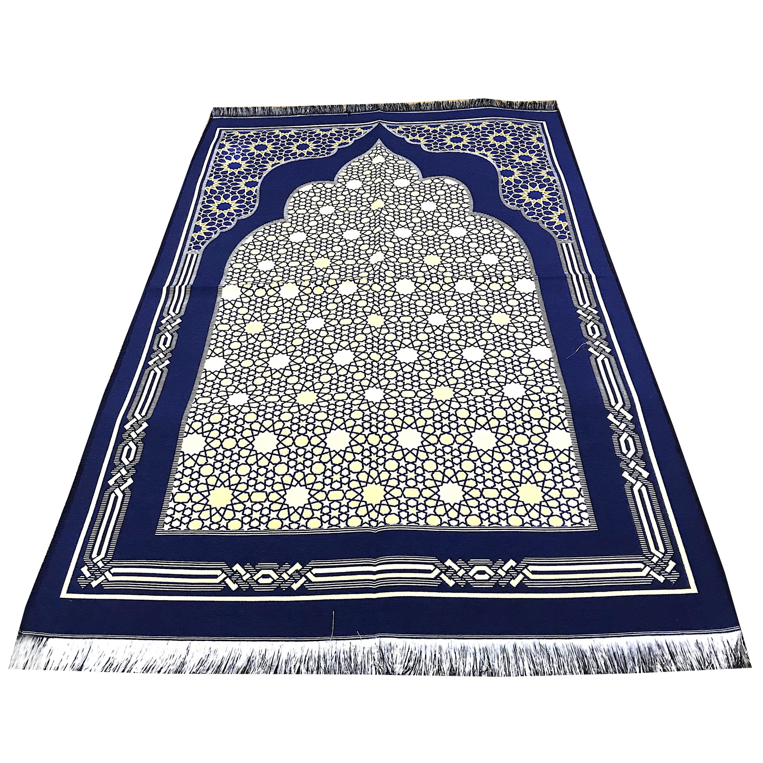 Mihrab Taffeta Ottoman Prayer Rug -Large Prayer Mat / Janamaz - Size: 120 x 70 cm - Made in Turkey - image 5