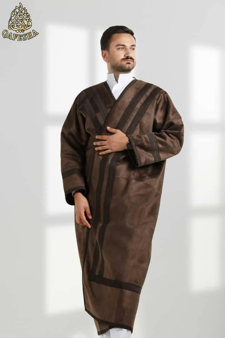 Farwa Bisht Fur Men Winter Coat Arabic Cloak
