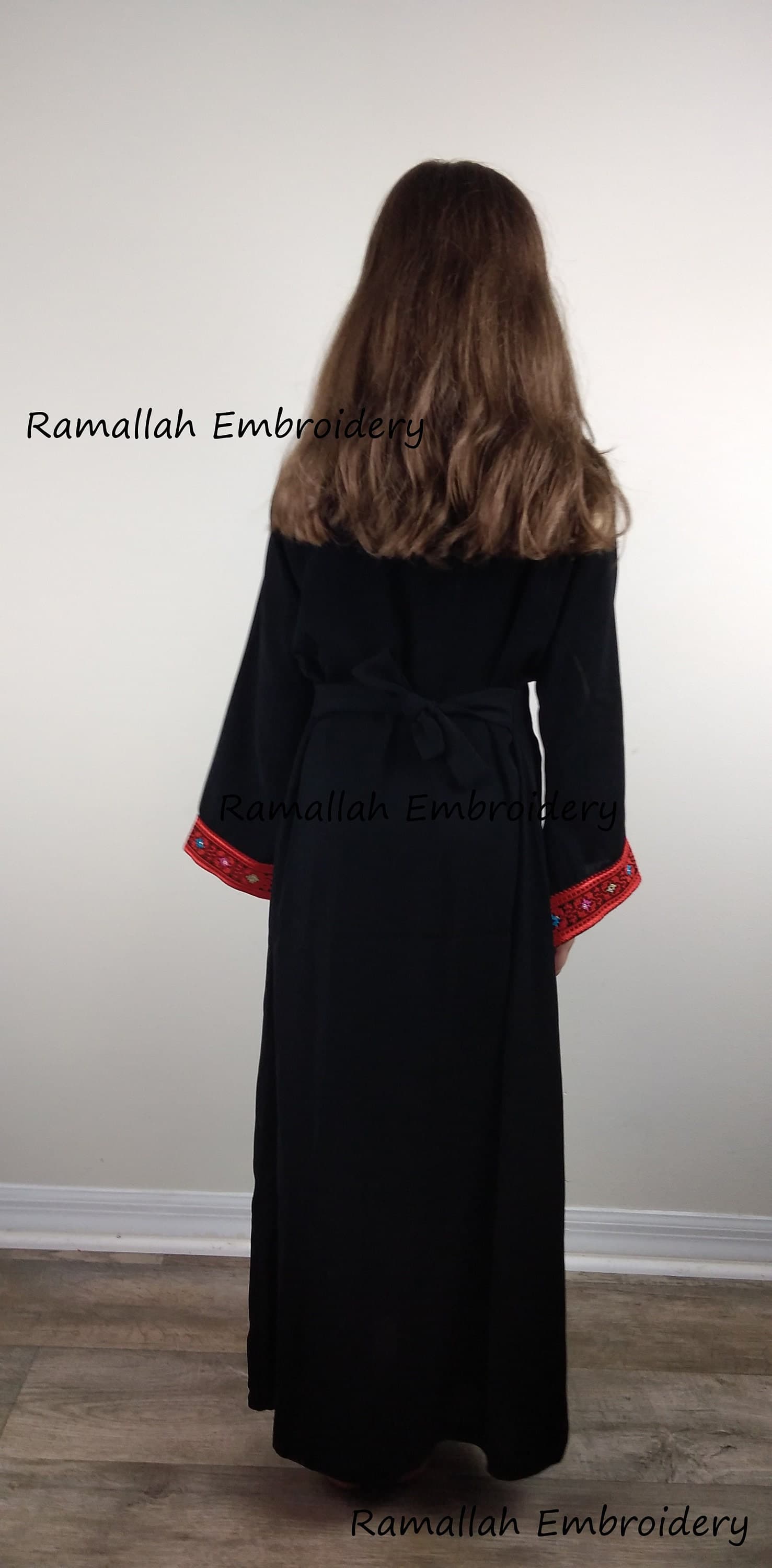 Embroidery Palestinian Girl Dress Thobe Tatreez Heritage Thob - image 3