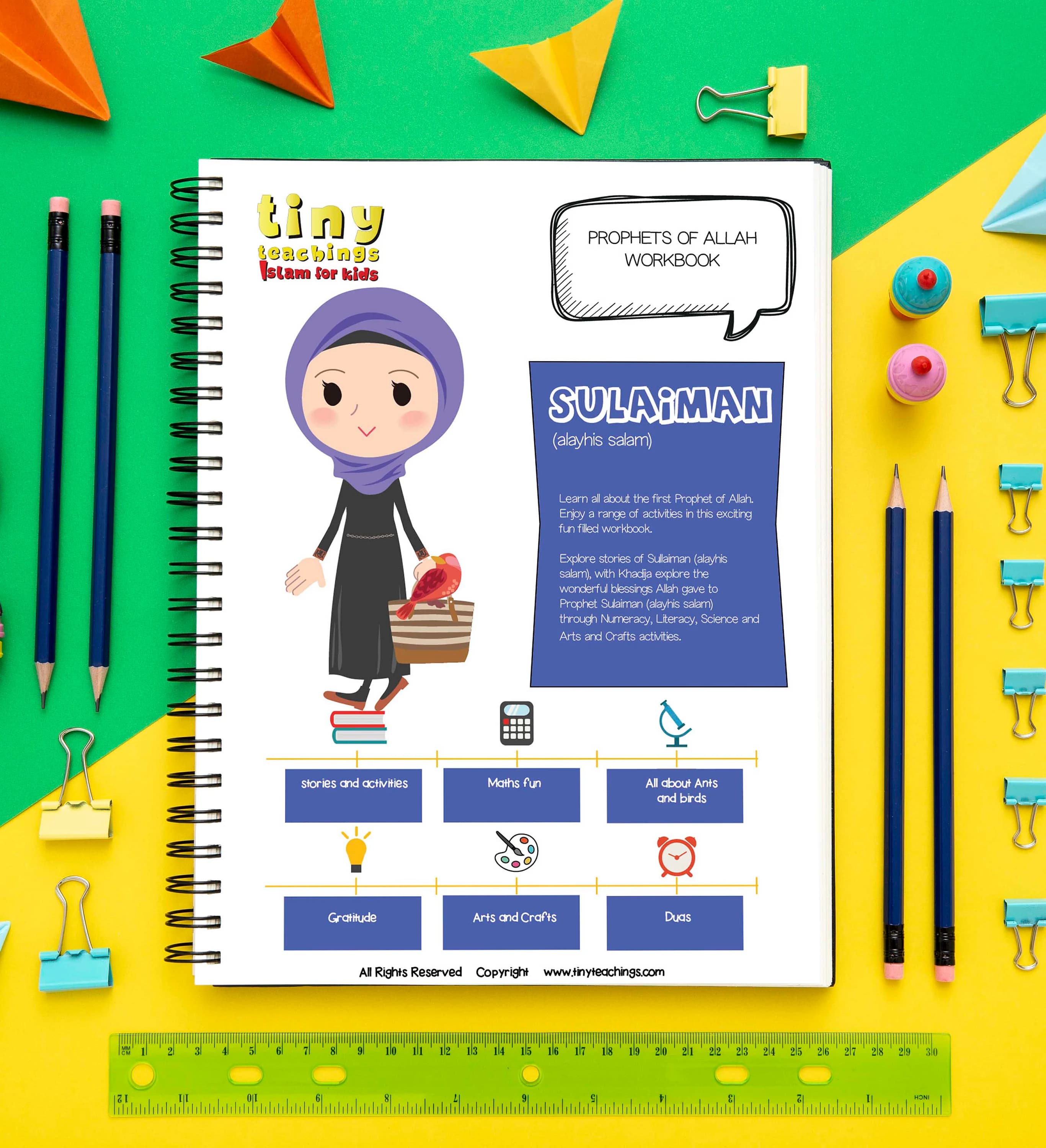 Prophet Sulaiman Children's Activity Book  I  Printable   I  Islamic Learning   I   Fun activities I  Homeschool   I Islam School
