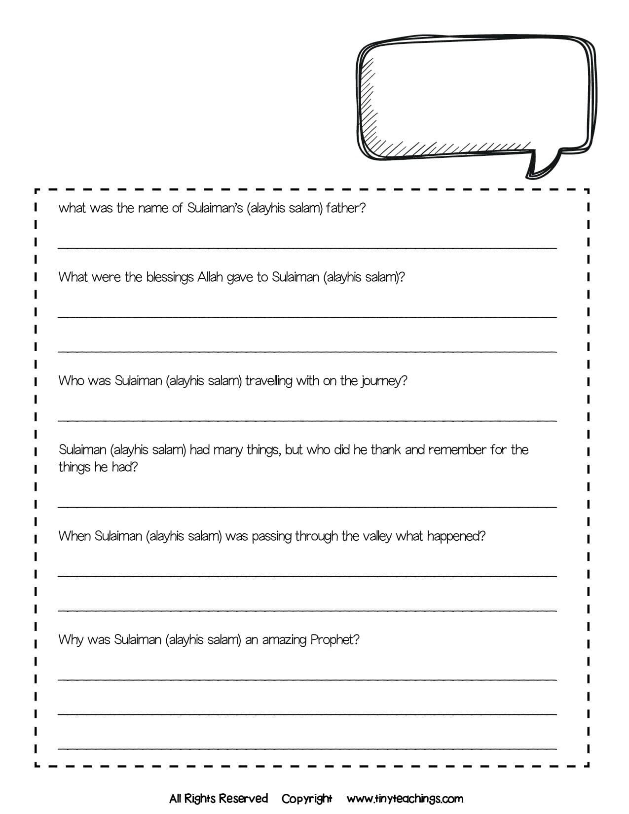 Prophet Sulaiman Children's Activity Book  I  Printable   I  Islamic Learning   I   Fun activities I  Homeschool   I Islam School - image 2