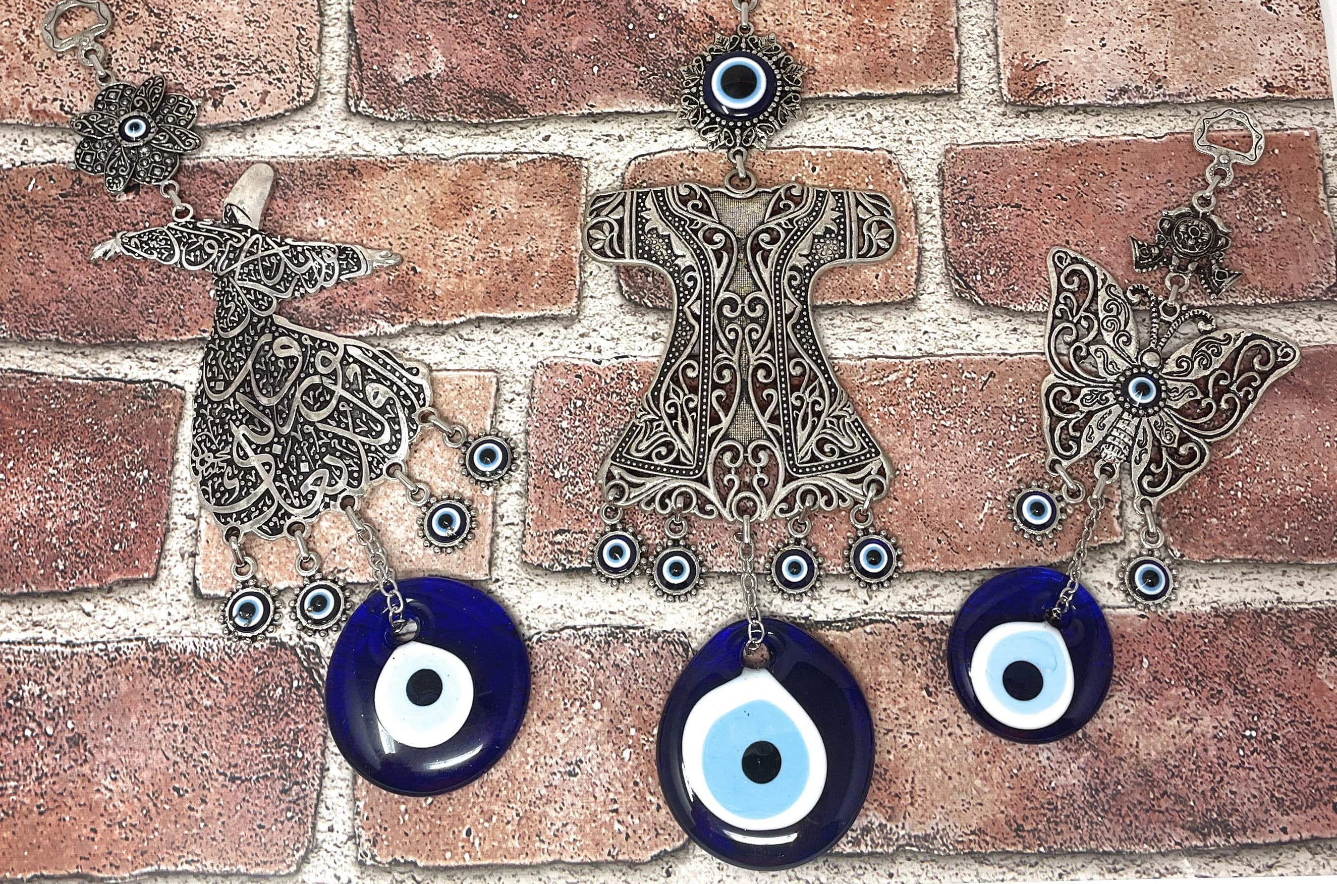 Evil Eye Wall Decor, Talisman Home Decoration, Evil Eye Home Protection Bead, Hanging Wall Decor Evil Eye, Islamic Wall Art , Evil Eye Gift