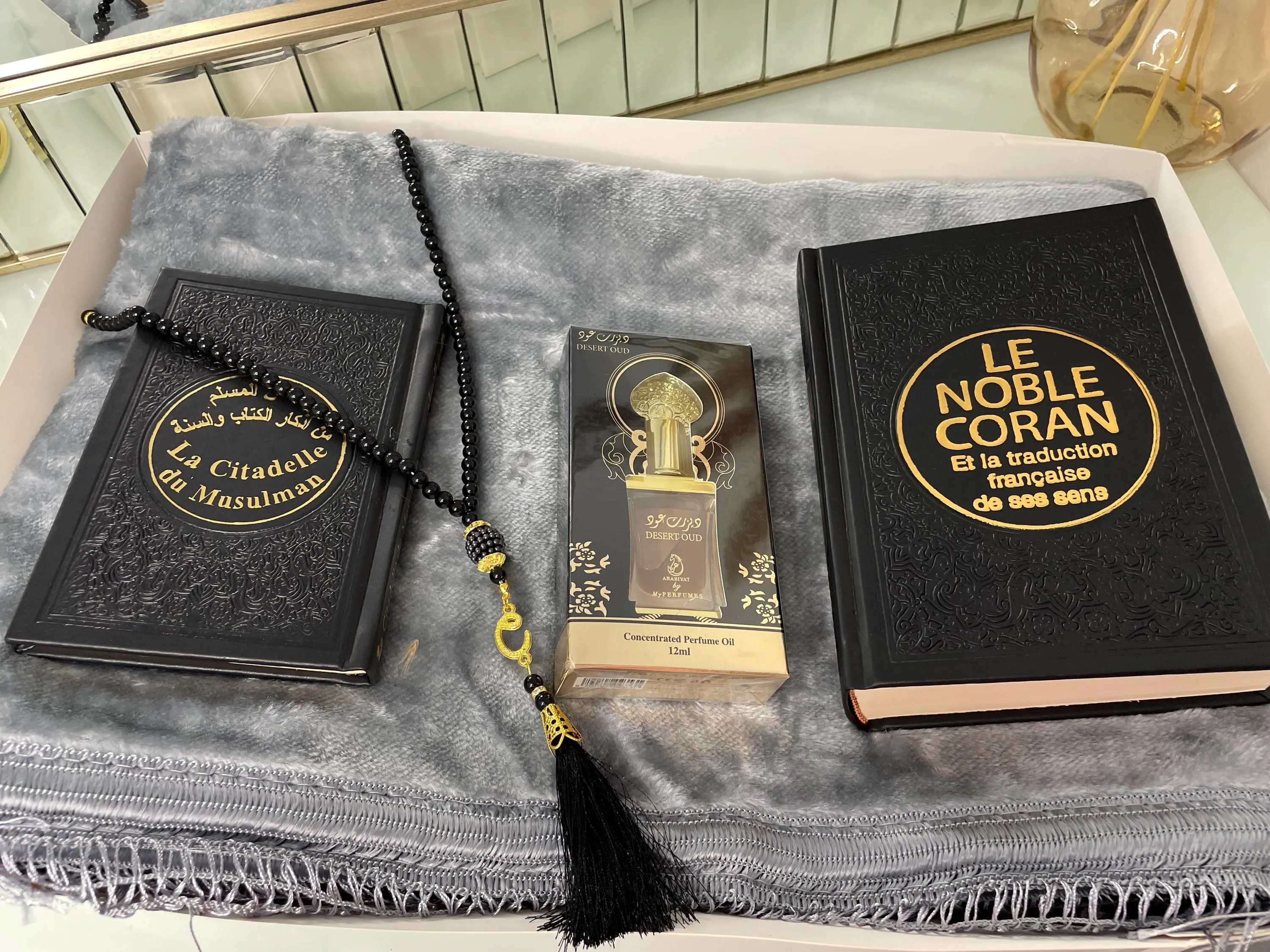 Coffret tapis de prière personnalisé/Box tapis antidérapant personnalisé - image 4