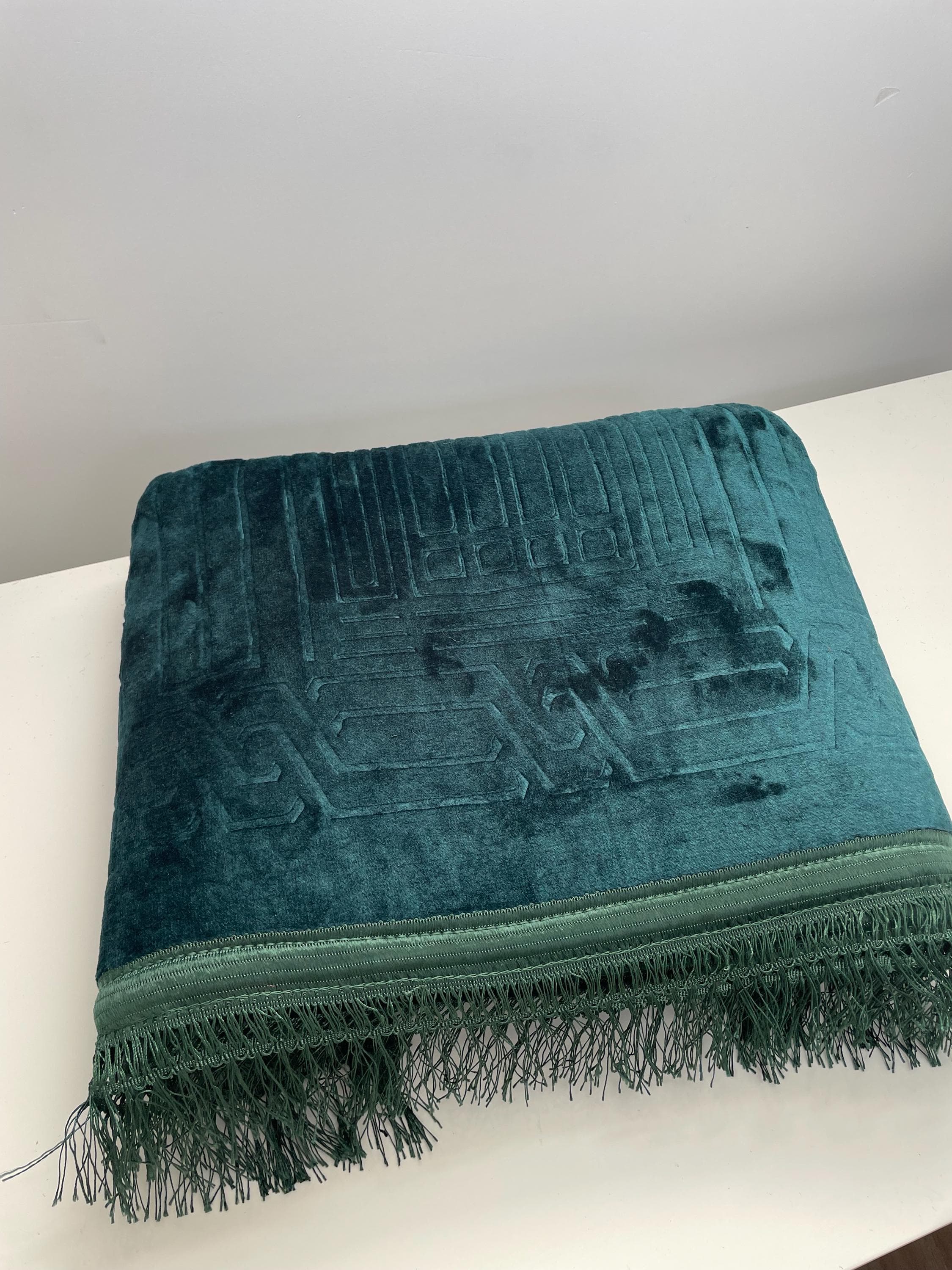 Tapis de Prière épais antidérapant et ultra-doux - Grande taille (80 x 120 cm) uni - image 2