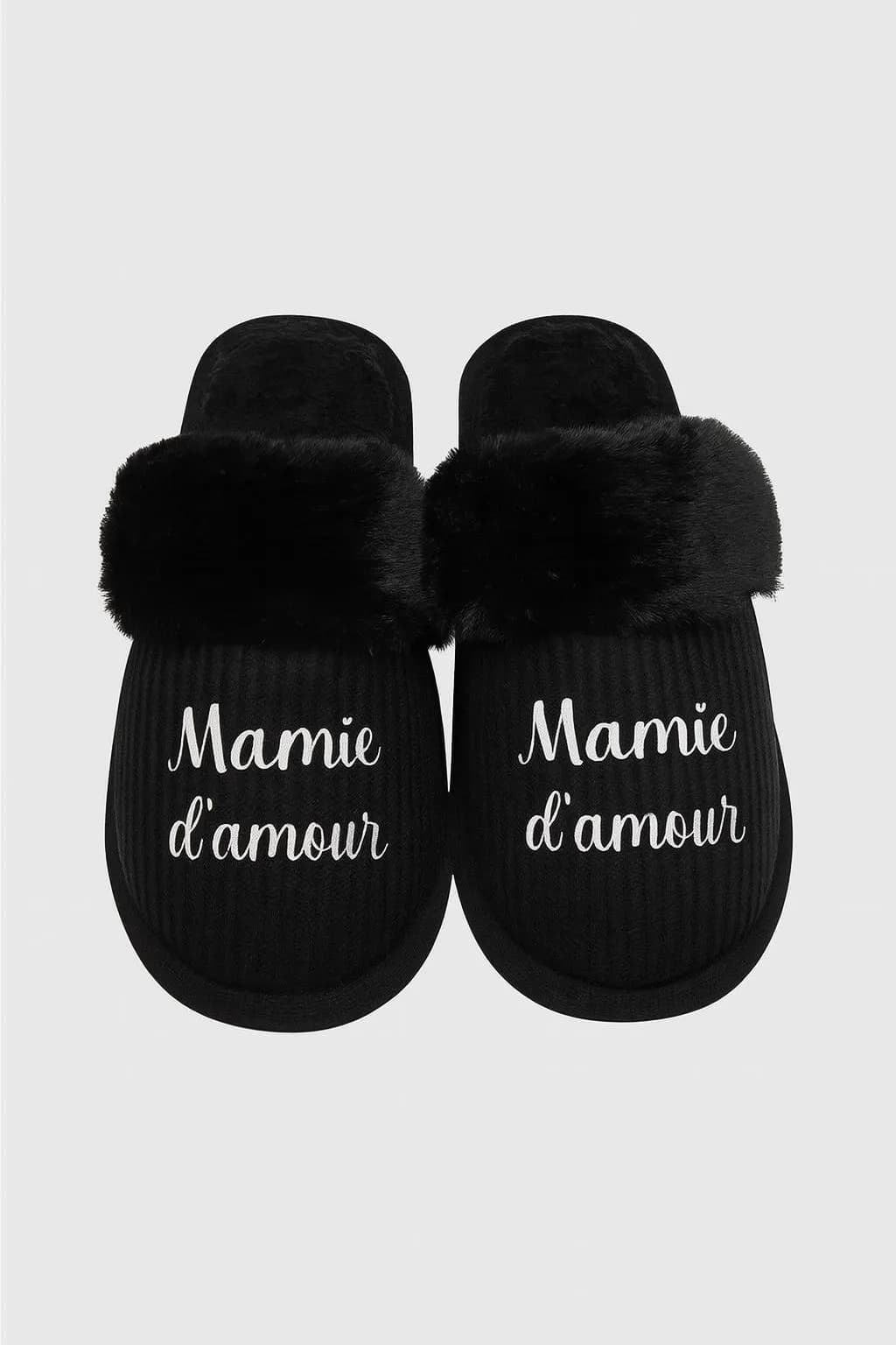 Chaussons Personnalisés Femme – Mamie & Maman d’Amour