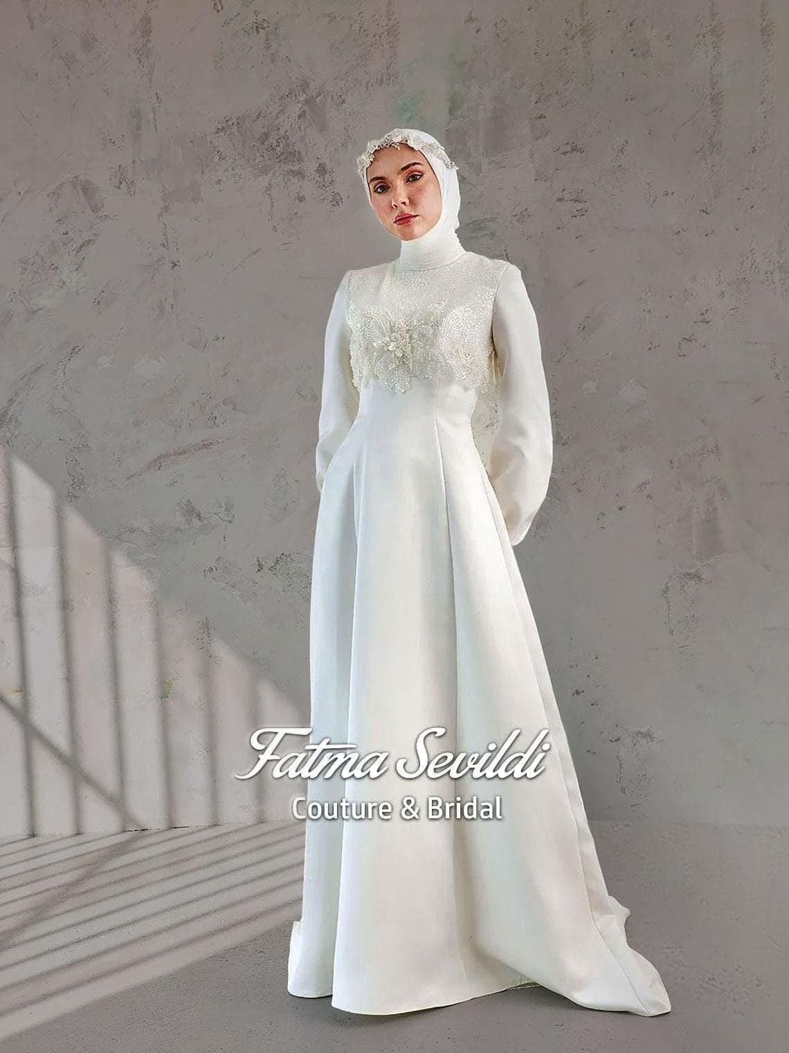 Fatma Sevildi Haute Couture, Muslim Wedding Dress, Hijab Bridal Dress, Hijab Bridal Gown, Islamic Wedding Dress, Modest Wedding Dress, Custom Wedding Dress, Turkish Wedding Dress, Modest Prom Dress, Modest Wedding Dress, Simple Wedding Dress, Long Sleeve Wedding Dress, Hijab Bridal Veil, Lace Edge Veil, Cathedral Veil, Bridal HeadScarf, Nikkah Bridal Shawl, Satin Abaya Dress, Bridal Nikah Dress, Arabic Abaya, Muslim Evening Dress, Muslim Engagement Dress, Muslim Wedding Guest Dress