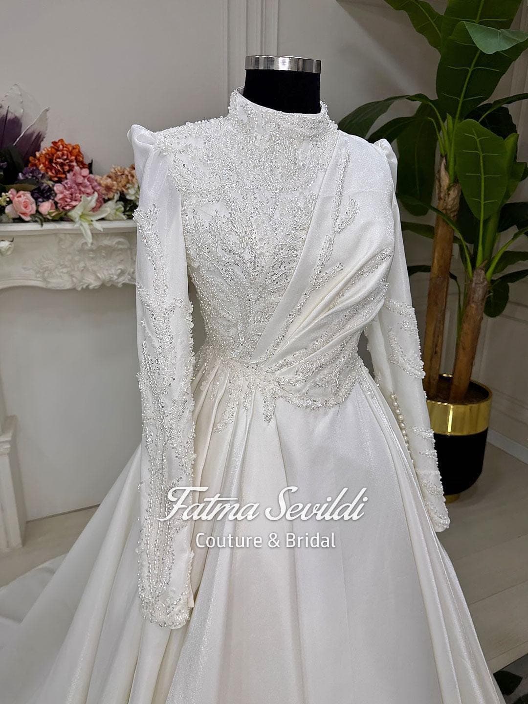 Fatma Sevildi Haute Couture, Muslim Wedding Dress, Hijab Bridal Dress, Hijab Bridal Gown, Islamic Wedding Dress, Modest Wedding Dress, Custom Wedding Dress, Turkish Wedding Dress, Modest Prom Dress, Modest Wedding Dress, Simple Wedding Dress, Long Sleeve Wedding Dress, Hijab Bridal Veil, Lace Edge Veil, Cathedral Veil, Bridal HeadScarf, Nikkah Bridal Shawl, Satin Abaya Dress, Bridal Nikah Dress, Arabic Abaya, Muslim Evening Dress, Muslim Engagement Dress, Muslim Wedding Guest Dress