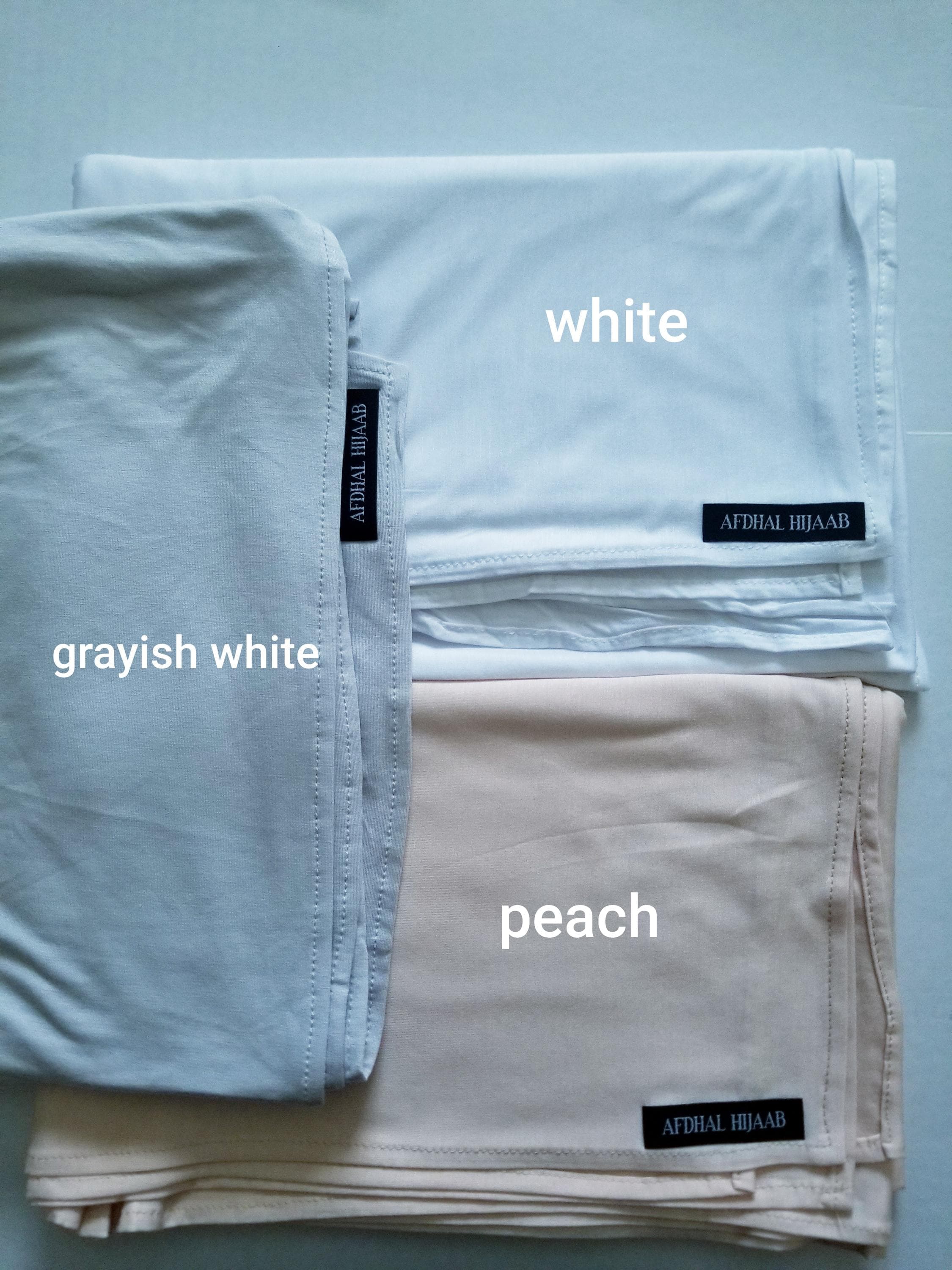 Jersey Hijab, Bamboo Jersey, Hijabs in soft material, black, brown scarves - image 2