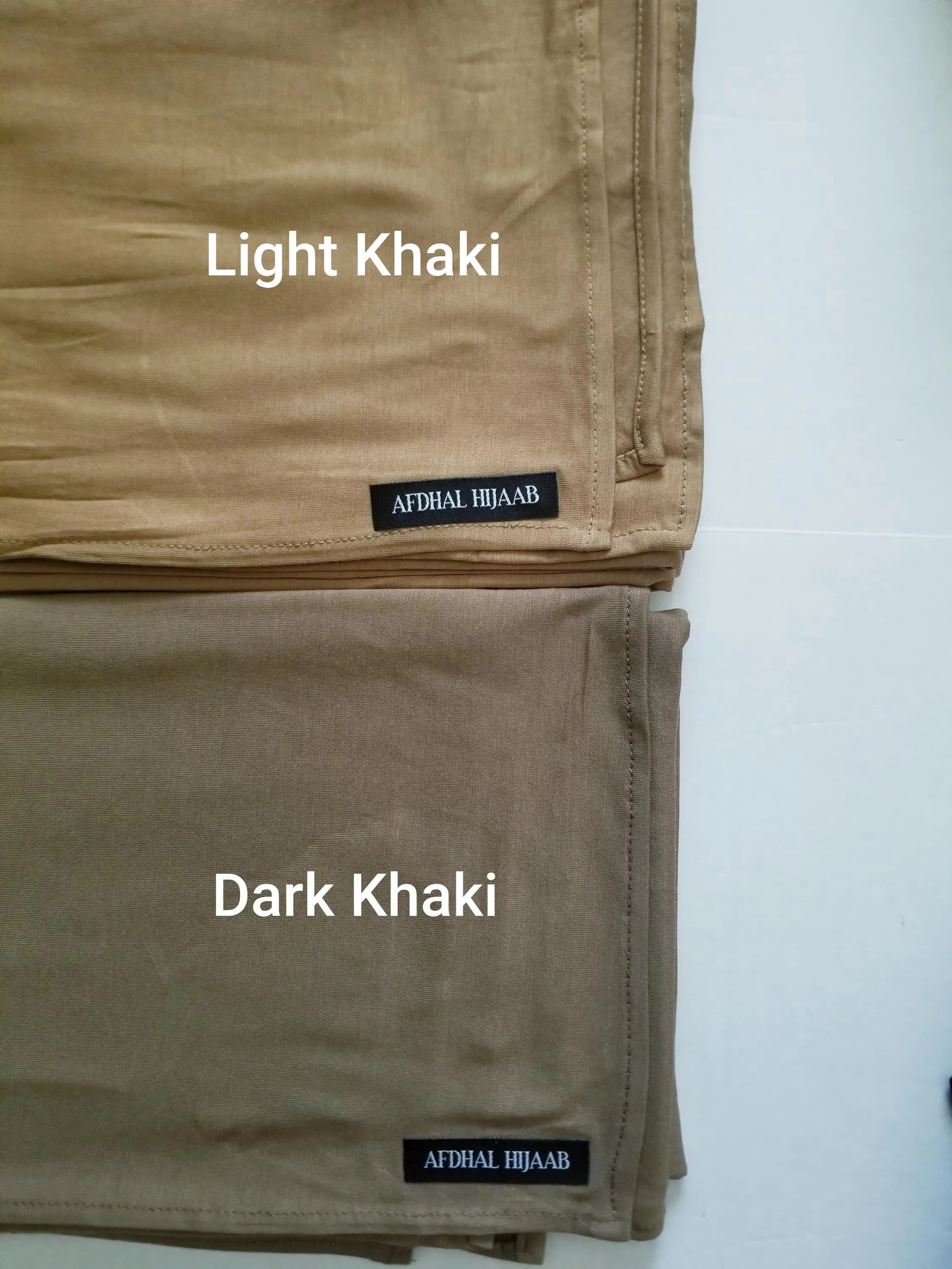 Jersey Hijab, Bamboo Jersey, Hijabs in soft material, black, brown scarves