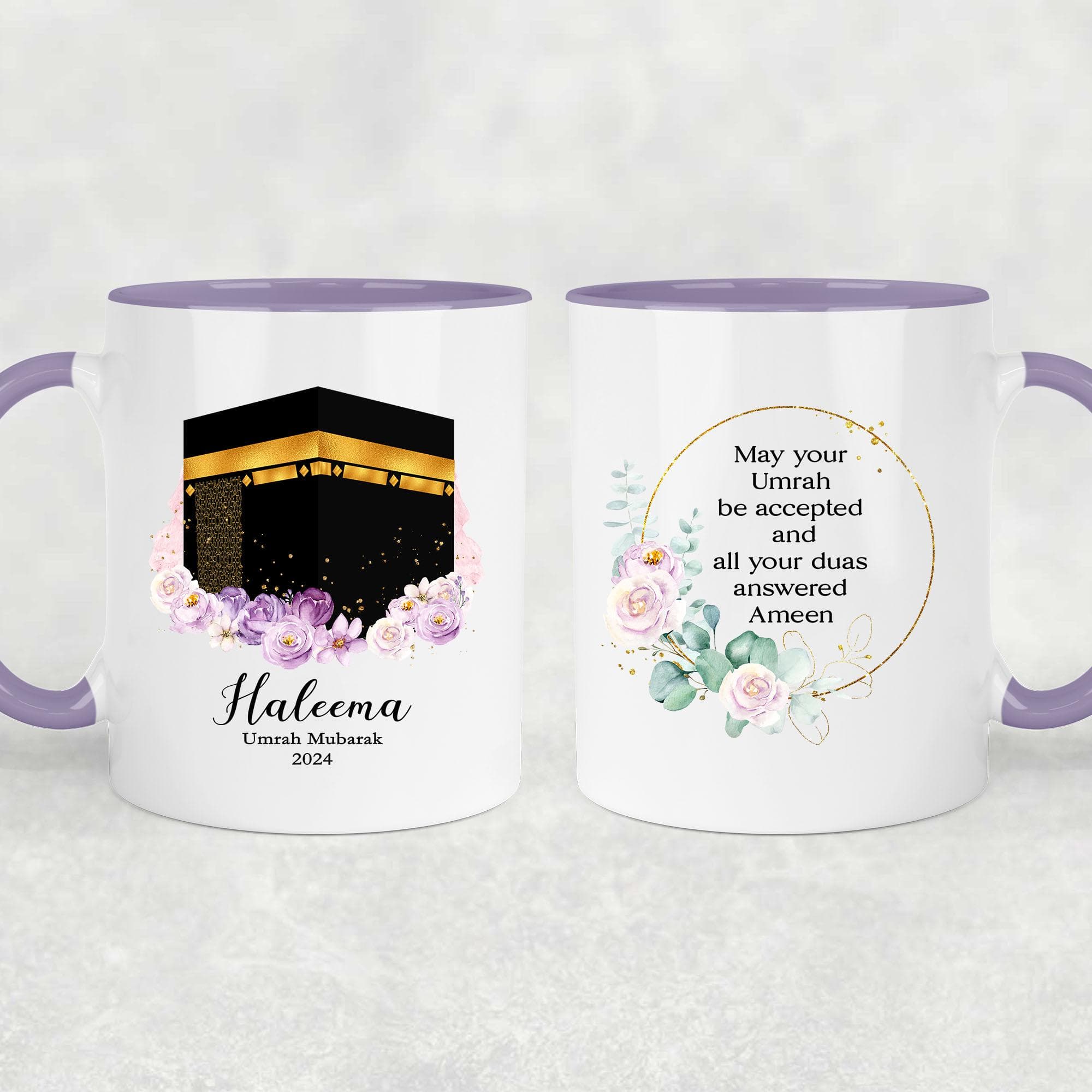 Umrah mug, Personalised Umrah Mubarak Mug, Umrah Mubarak Mug Gifts, Hajj mug, Hajj gifts - image 3