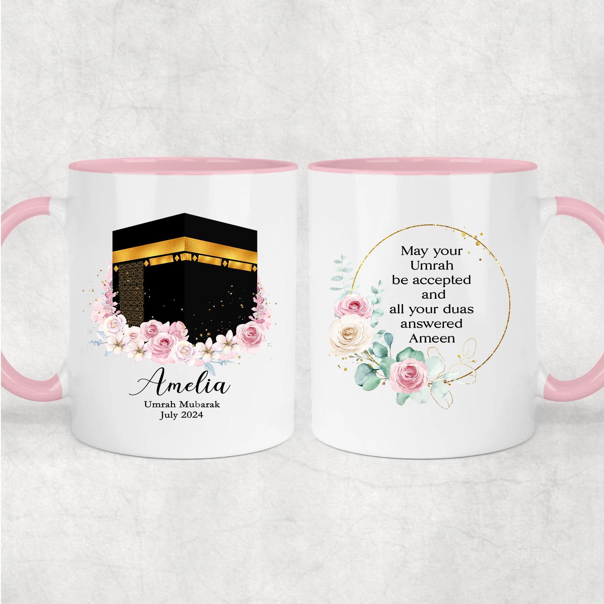 Umrah mug, Personalised Umrah Mubarak Mug, Umrah Mubarak Mug Gifts, Hajj mug, Hajj gifts - image 2