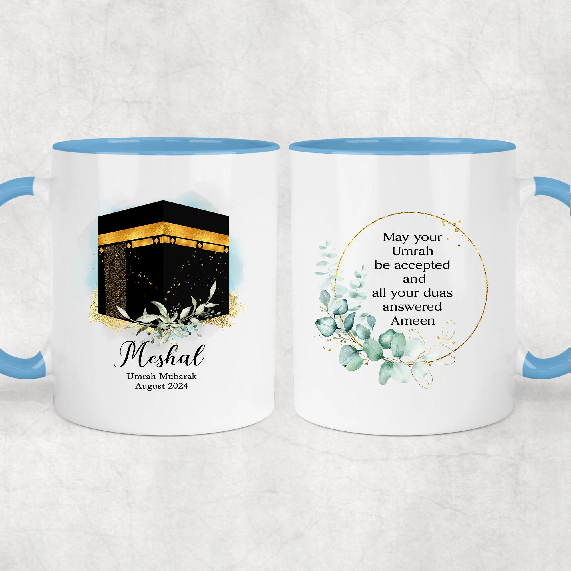 Umrah mug, Personalised Umrah Mubarak Mug, Umrah Mubarak Mug Gifts, Hajj mug, Hajj gifts - image 5