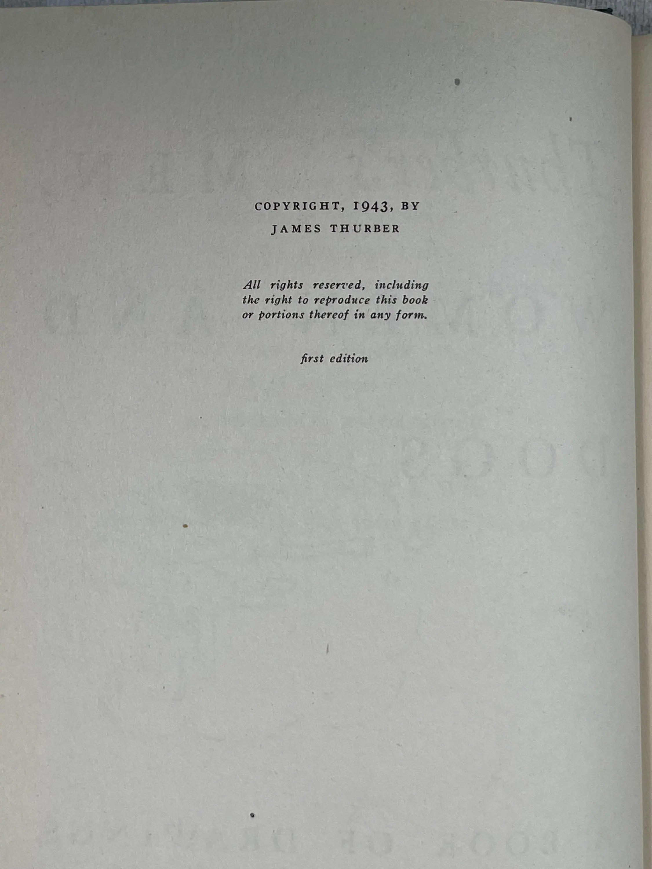 1943 Men, Women and Dogs by James Thurber 1st edition - image 5