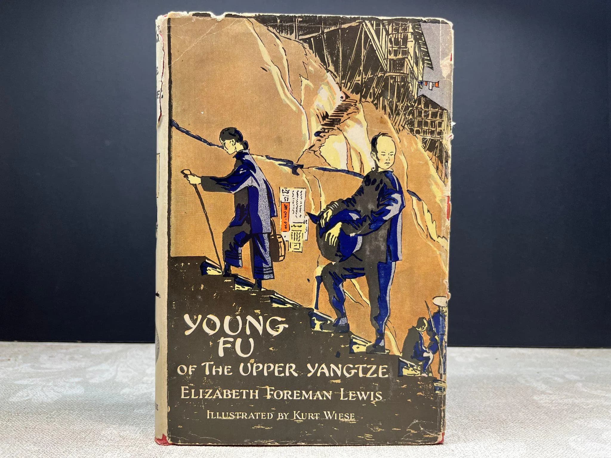 1932 Young Fu of the Upper Yangtze by Elizabeth Foreman Lewis Illustrated The John C. Winston Company