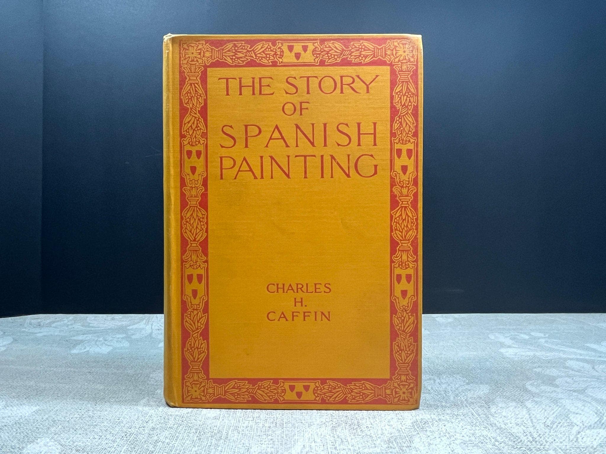 1910 The Story of Spanish Painting by Charles H. Caffin Hardcover Illustrated The Century Co.
