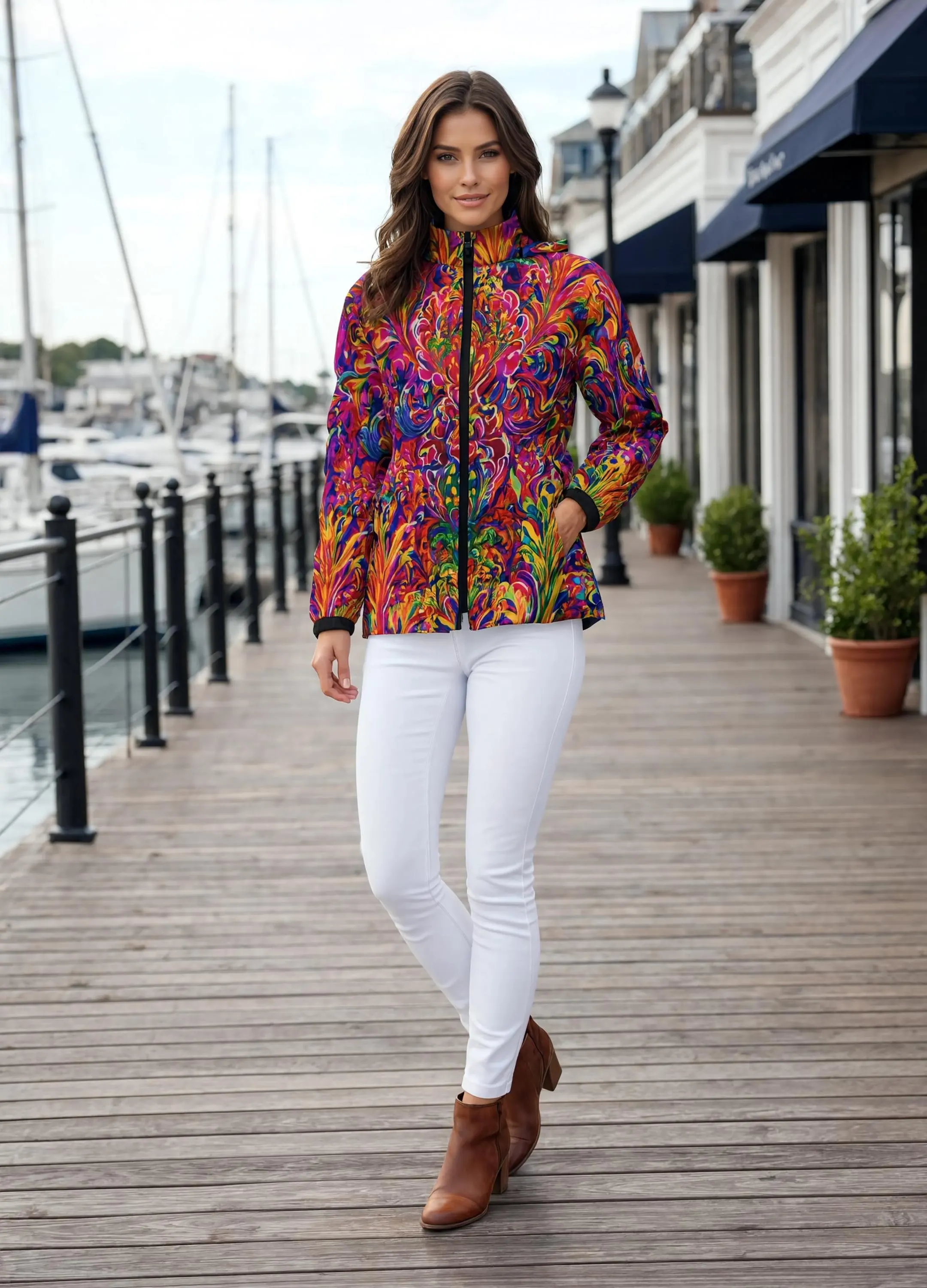 Winter Quilted Long-Sleeve Hooded Outerwear - image 5