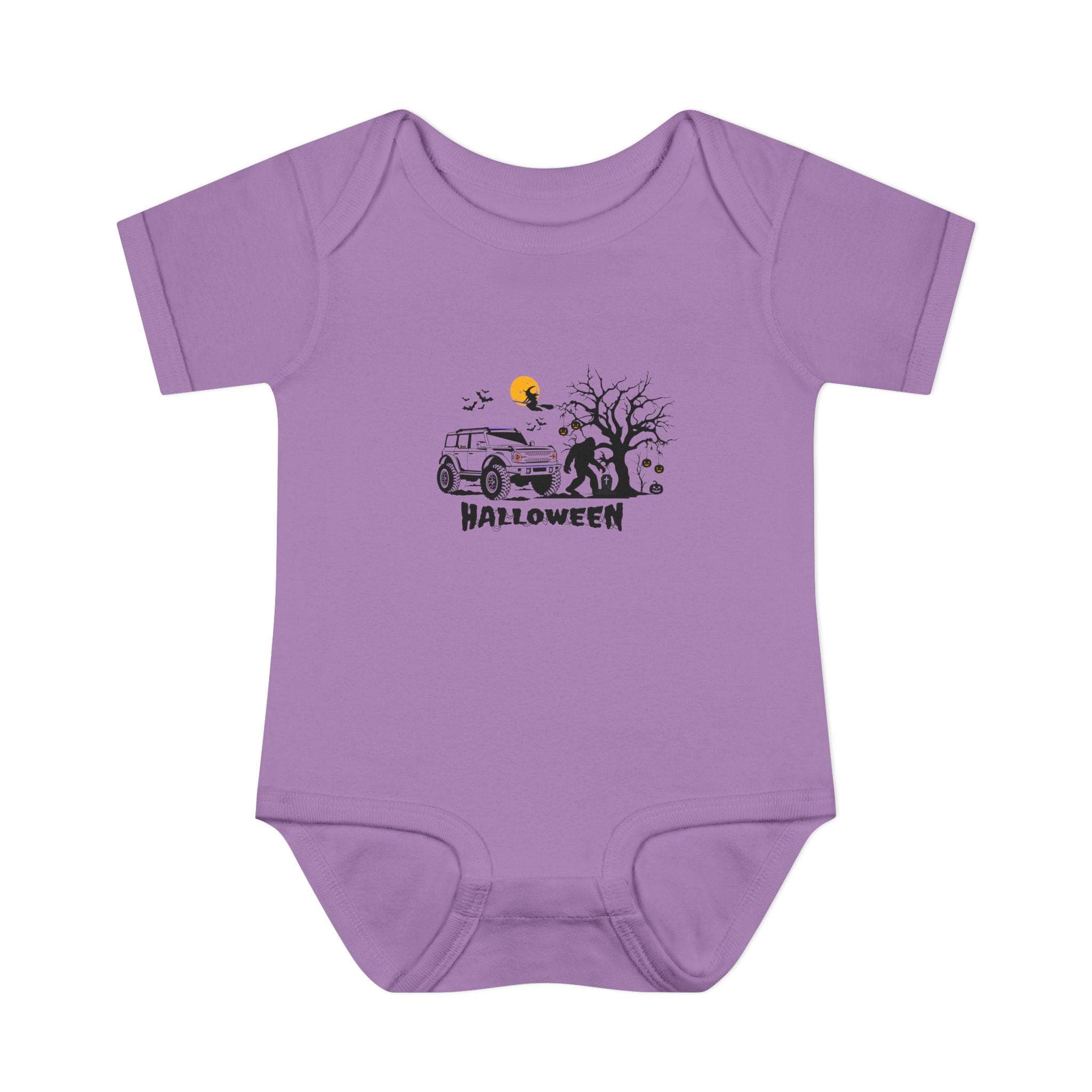 Spooky 4x4 Off Roader Halloween Infant Bodysuit | Baby Halloween one piece suit
