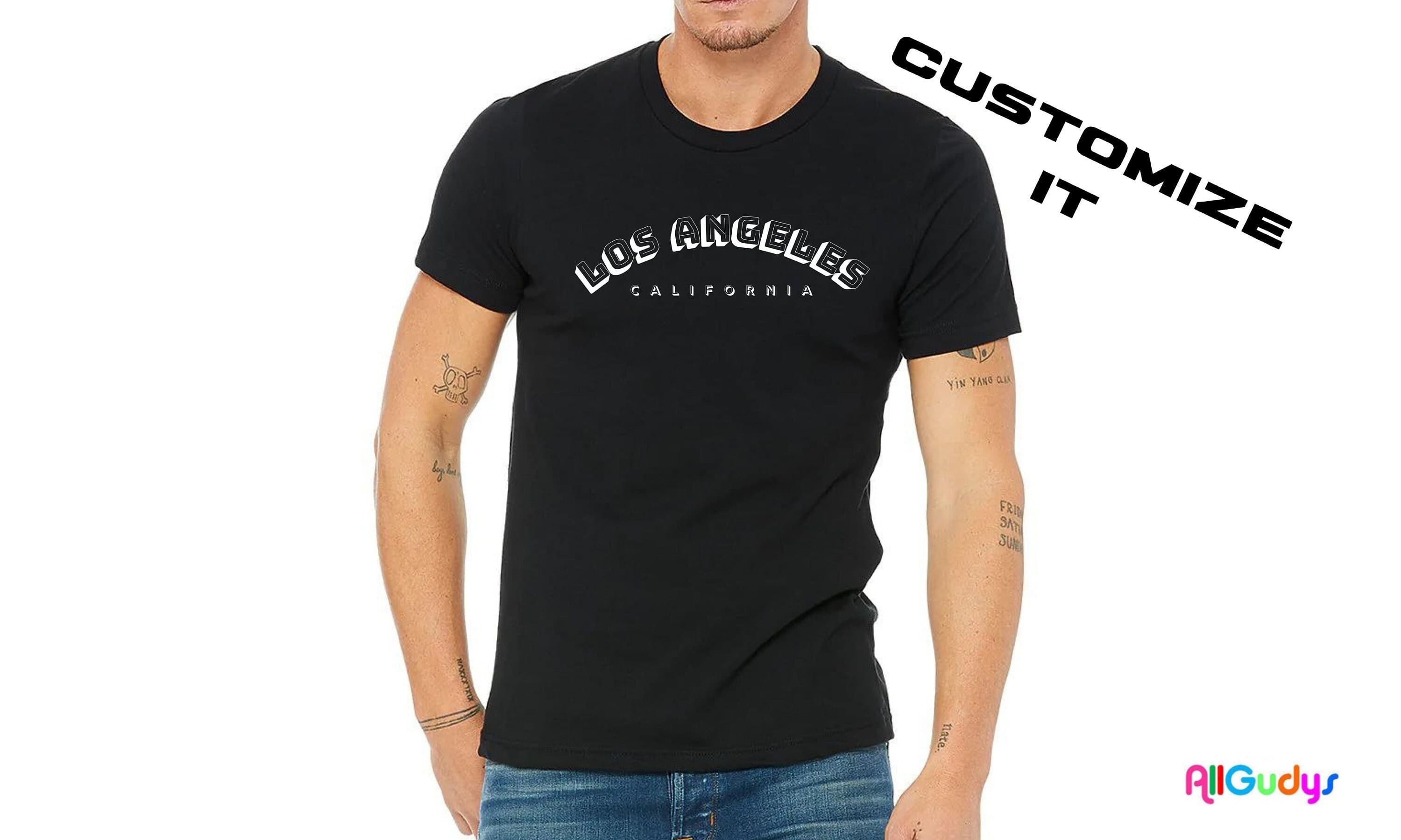Los Angeles Bella + Canvas T-shirt: California Vacation Tee