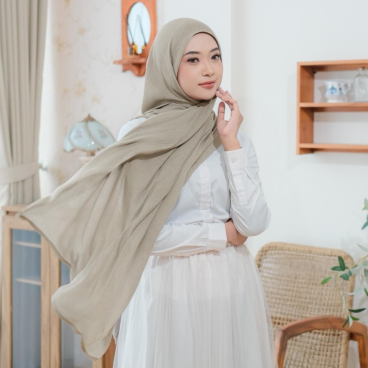 LANA Scarf, 13 colors Bamboo Viscose Highlight Hijab Shawl, Shayla, Headscarf, Head Wrap, Head Cover
