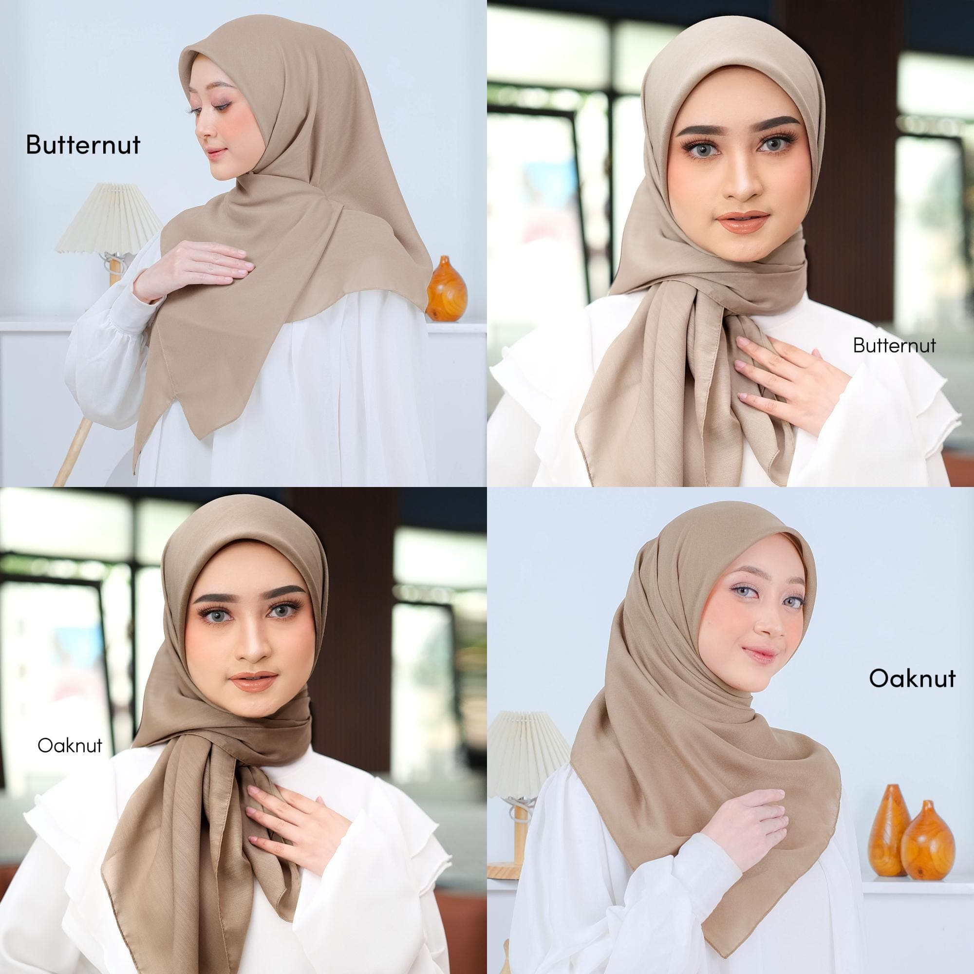 SAFA Scarf, 29 Colors Premium Voal Paris Square Hijab Headscarf, Shawls, Covers, Wraps - image 4